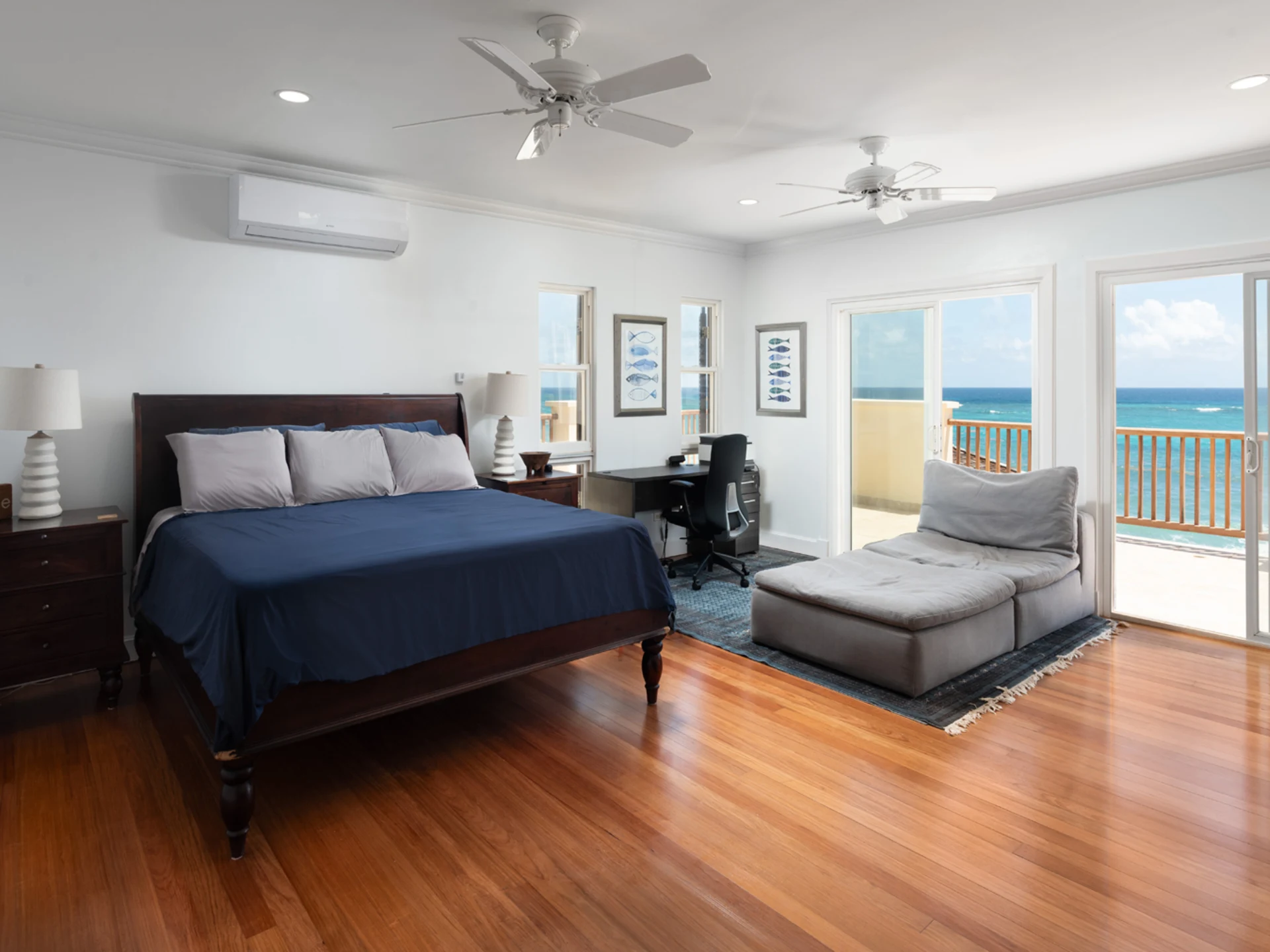 Expansive, main suite