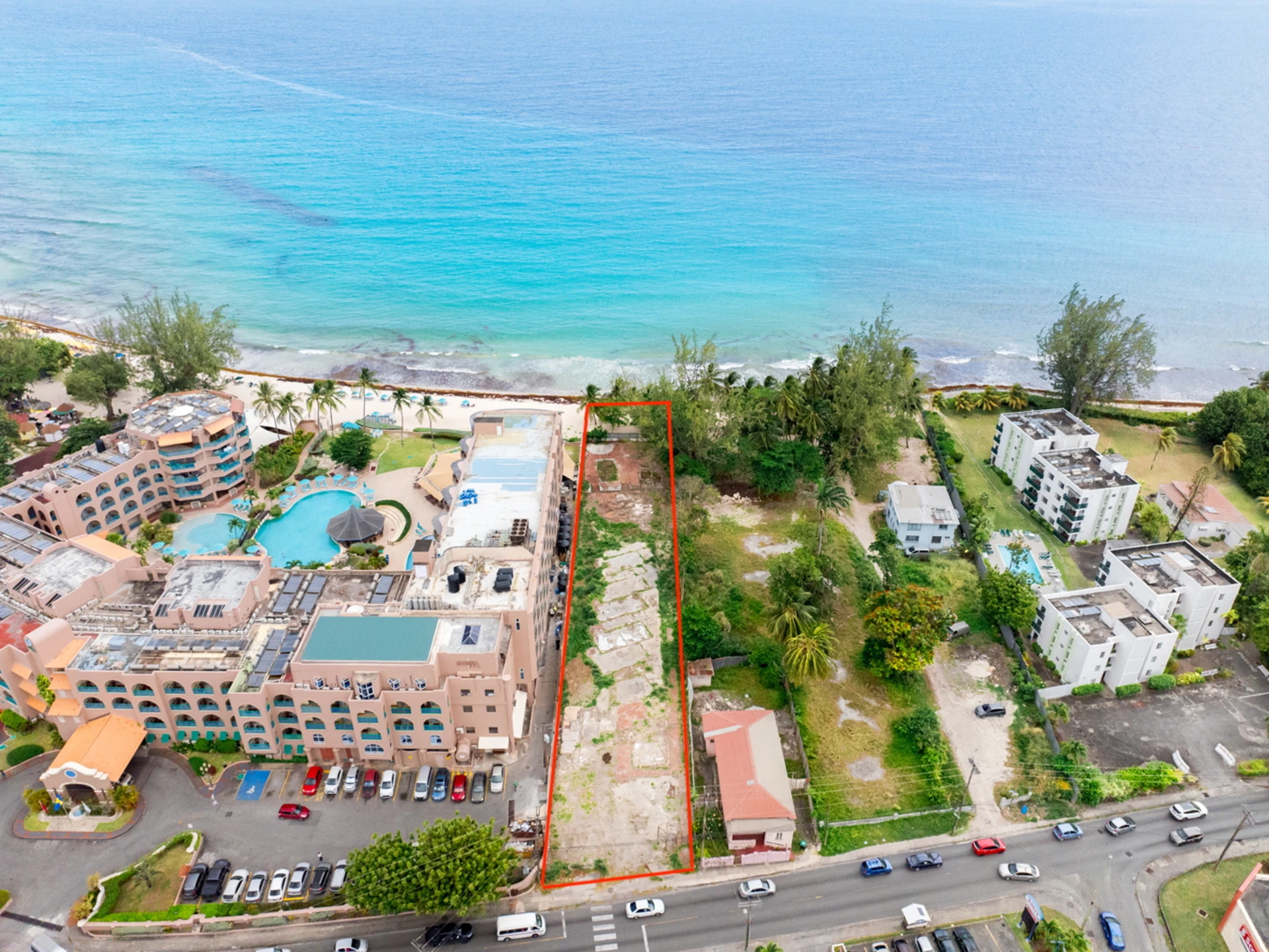 Aerial view of Accra site