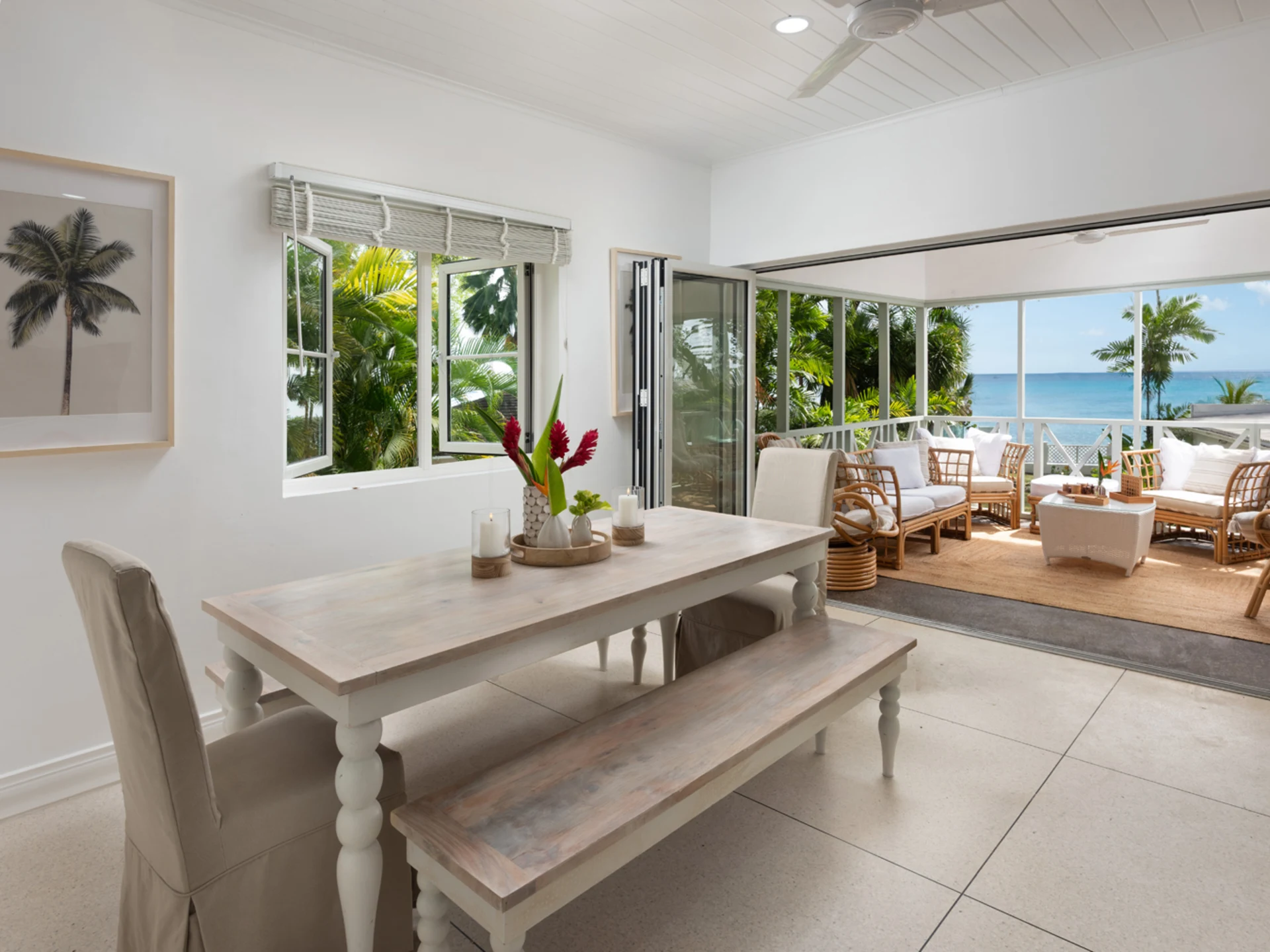 Indoor/Outdoor Seating Area