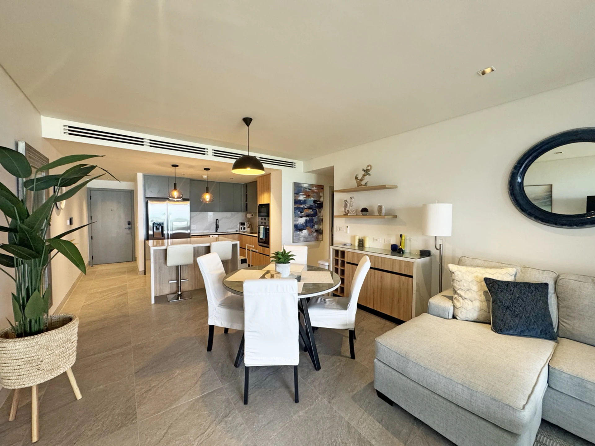 Dining & Living Area
