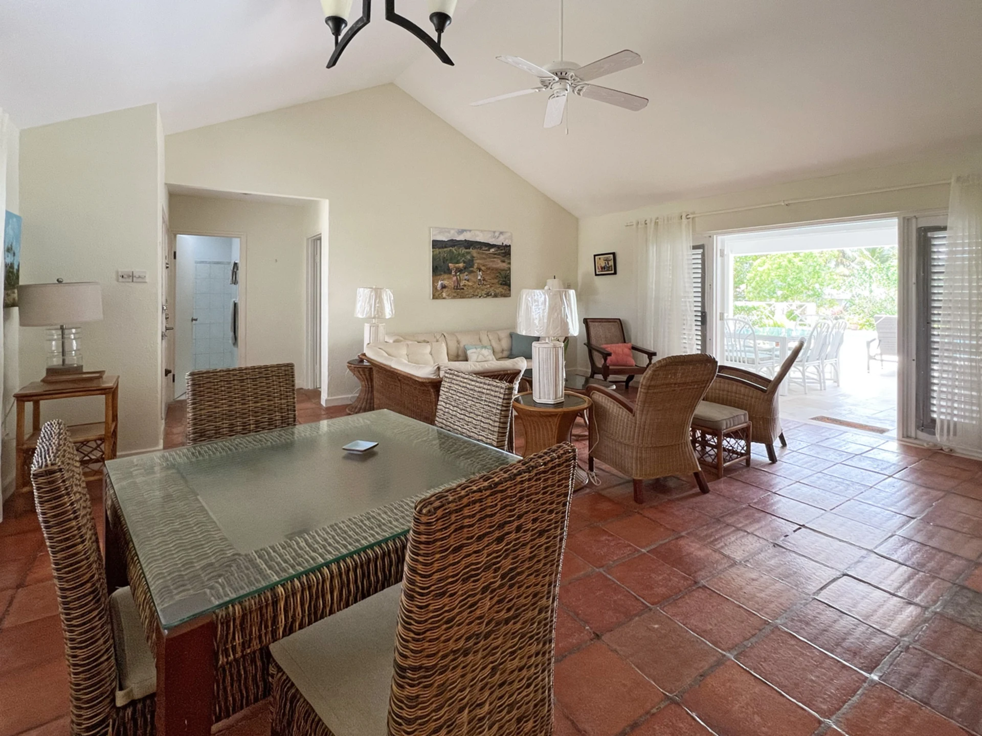 Living and dining room