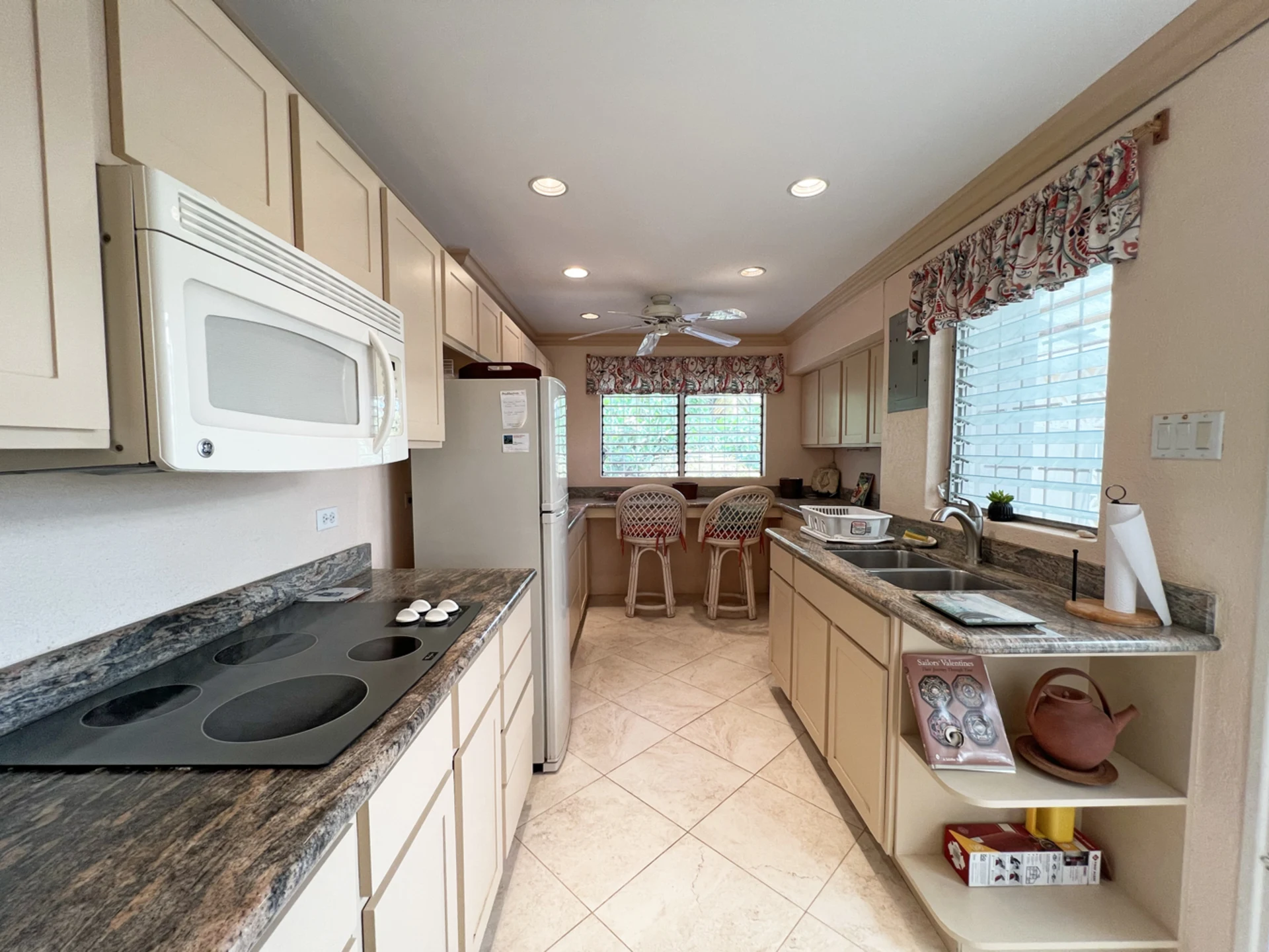 Galley-style kitchen