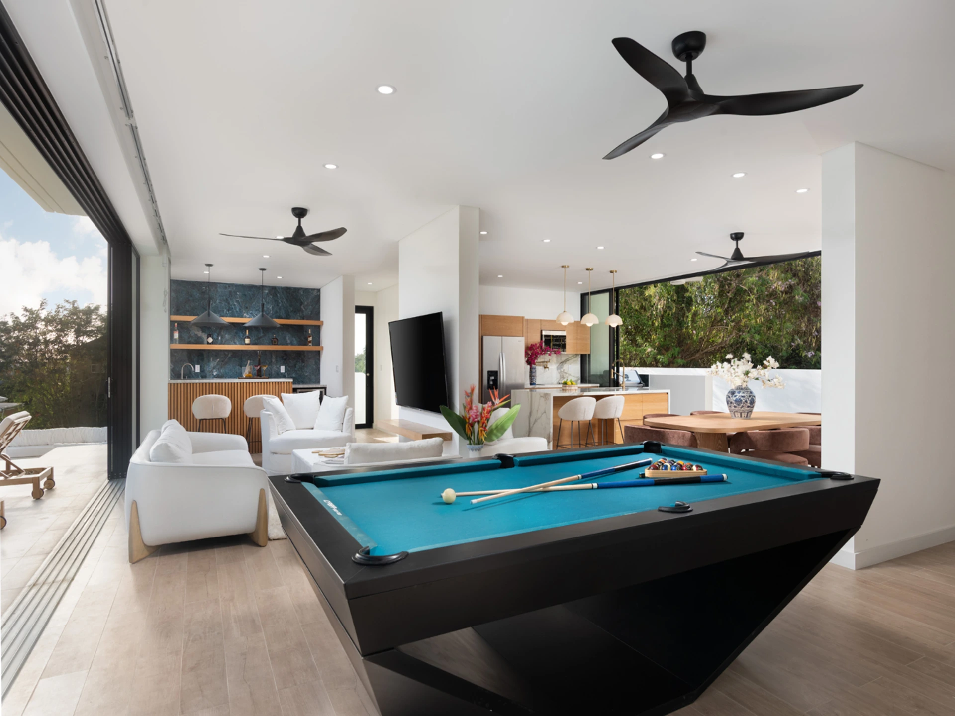 Open plan living