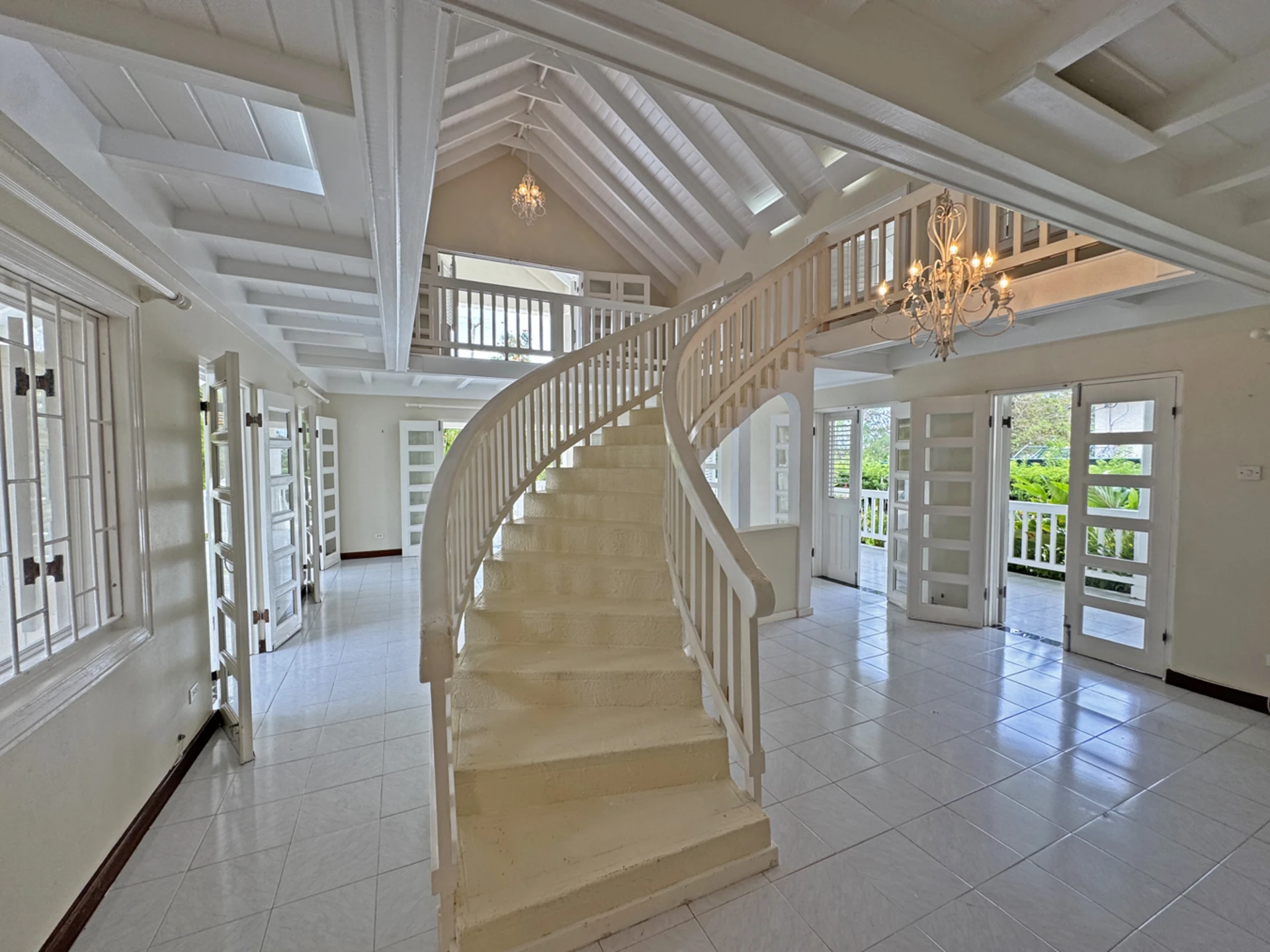 Impressive stairway