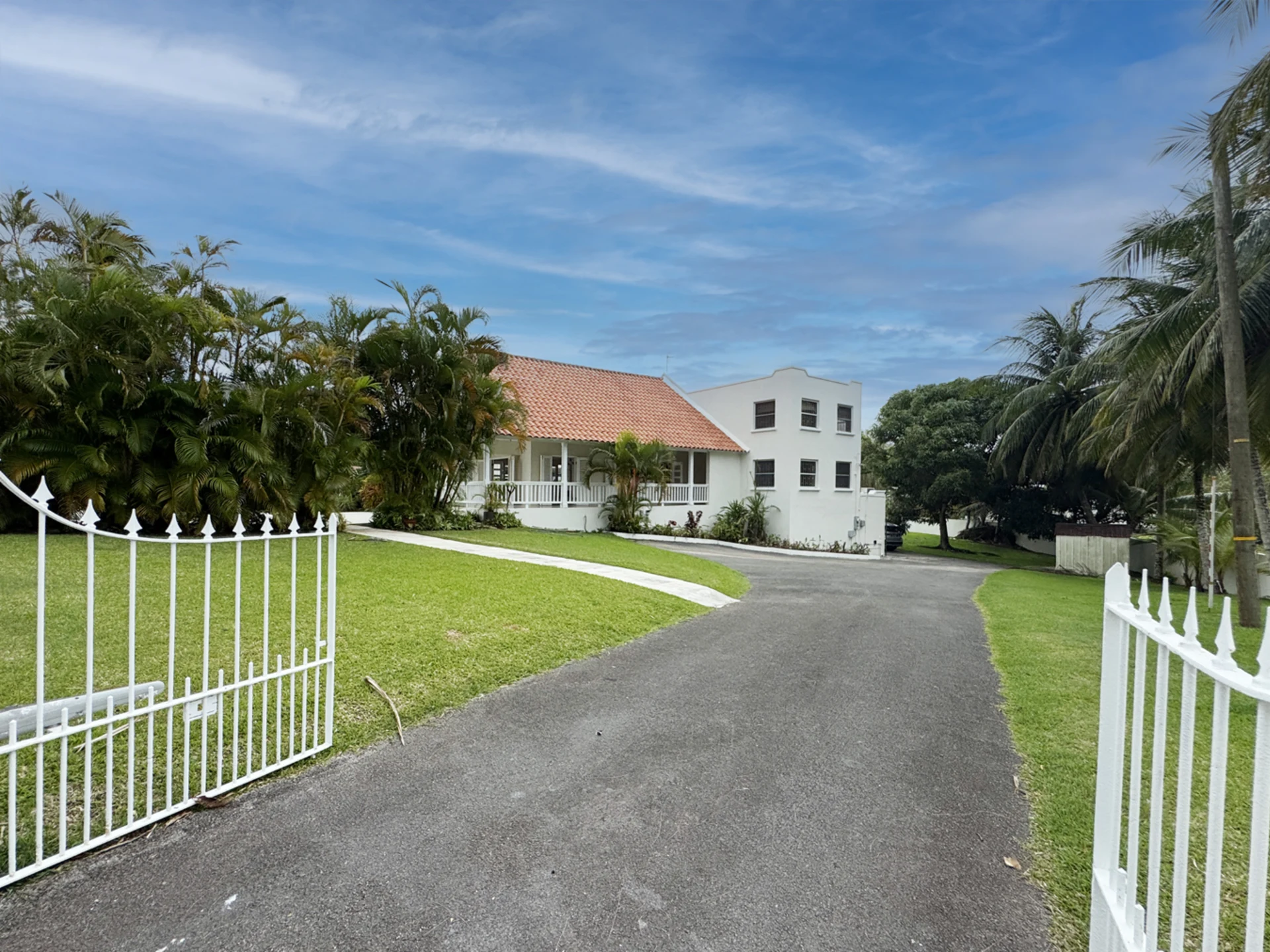 Gated entrance
