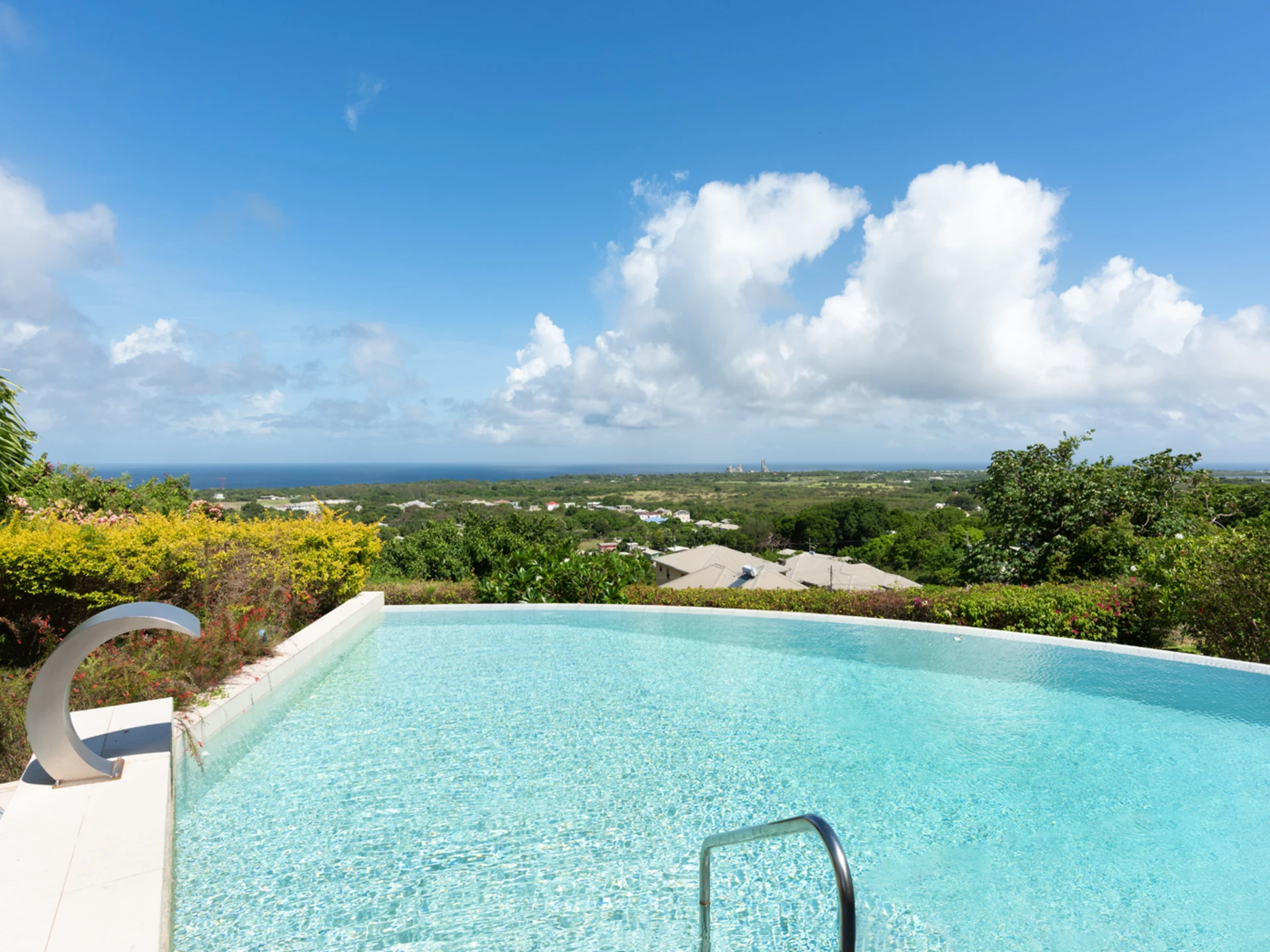Pool with Sea Views