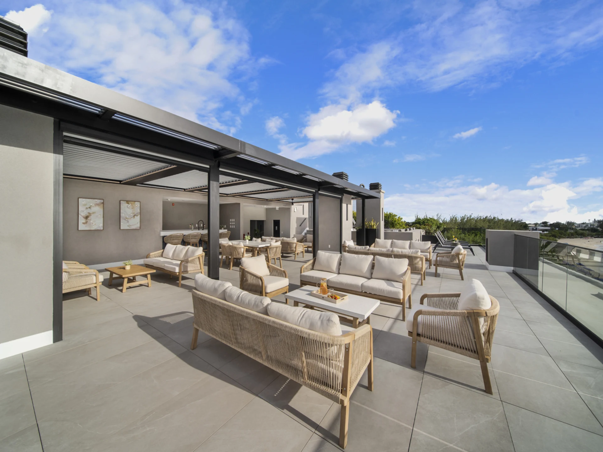 Lounge on the roof