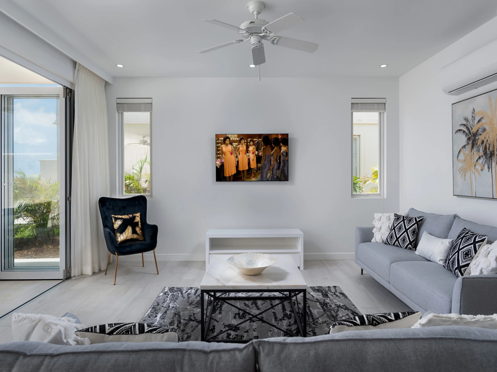 Spacious living area