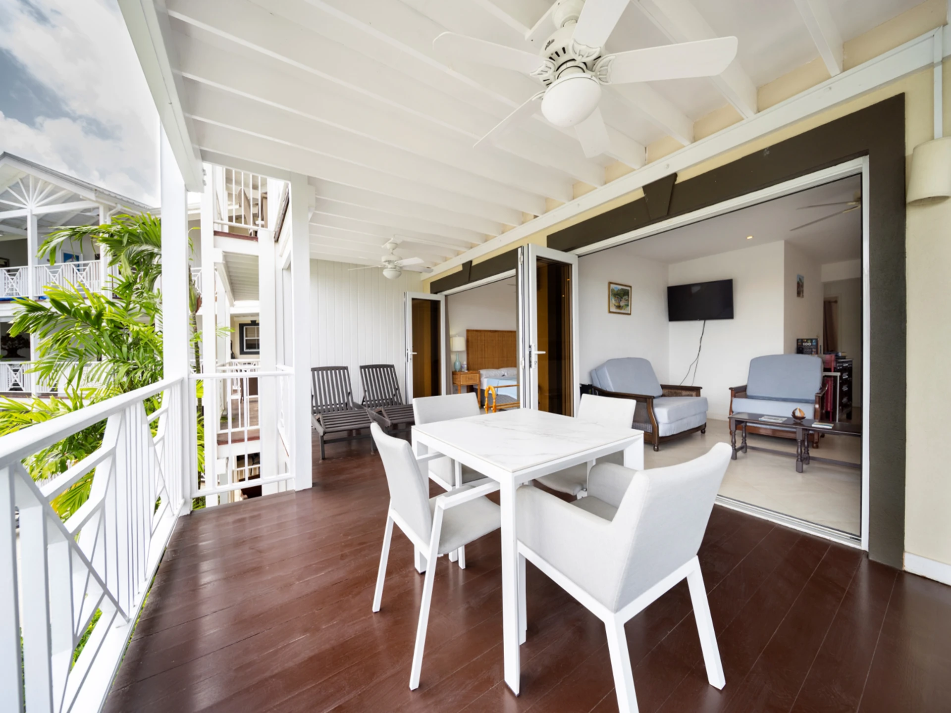 Covered outdoor patio