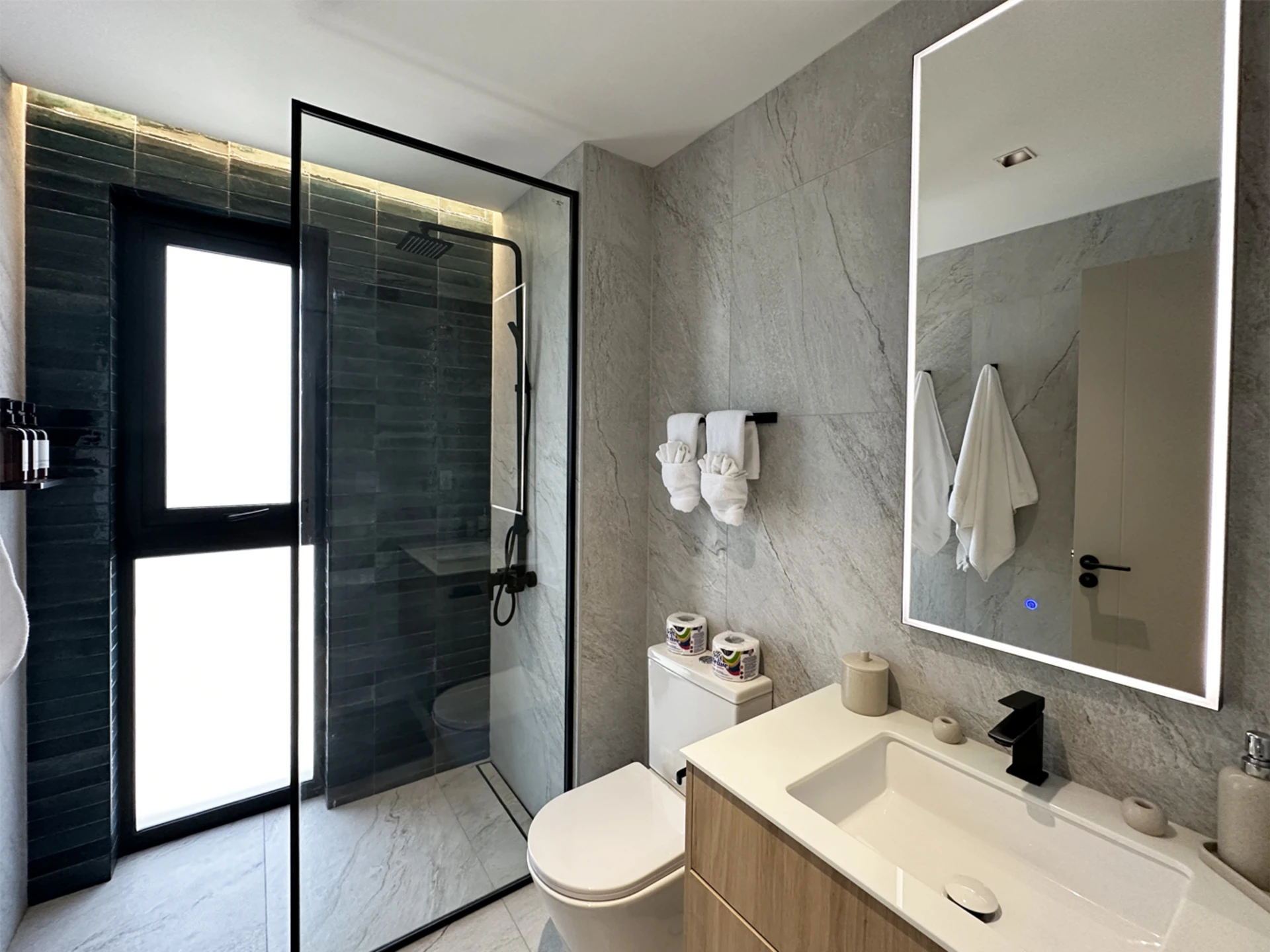 Guest bathroom suite
