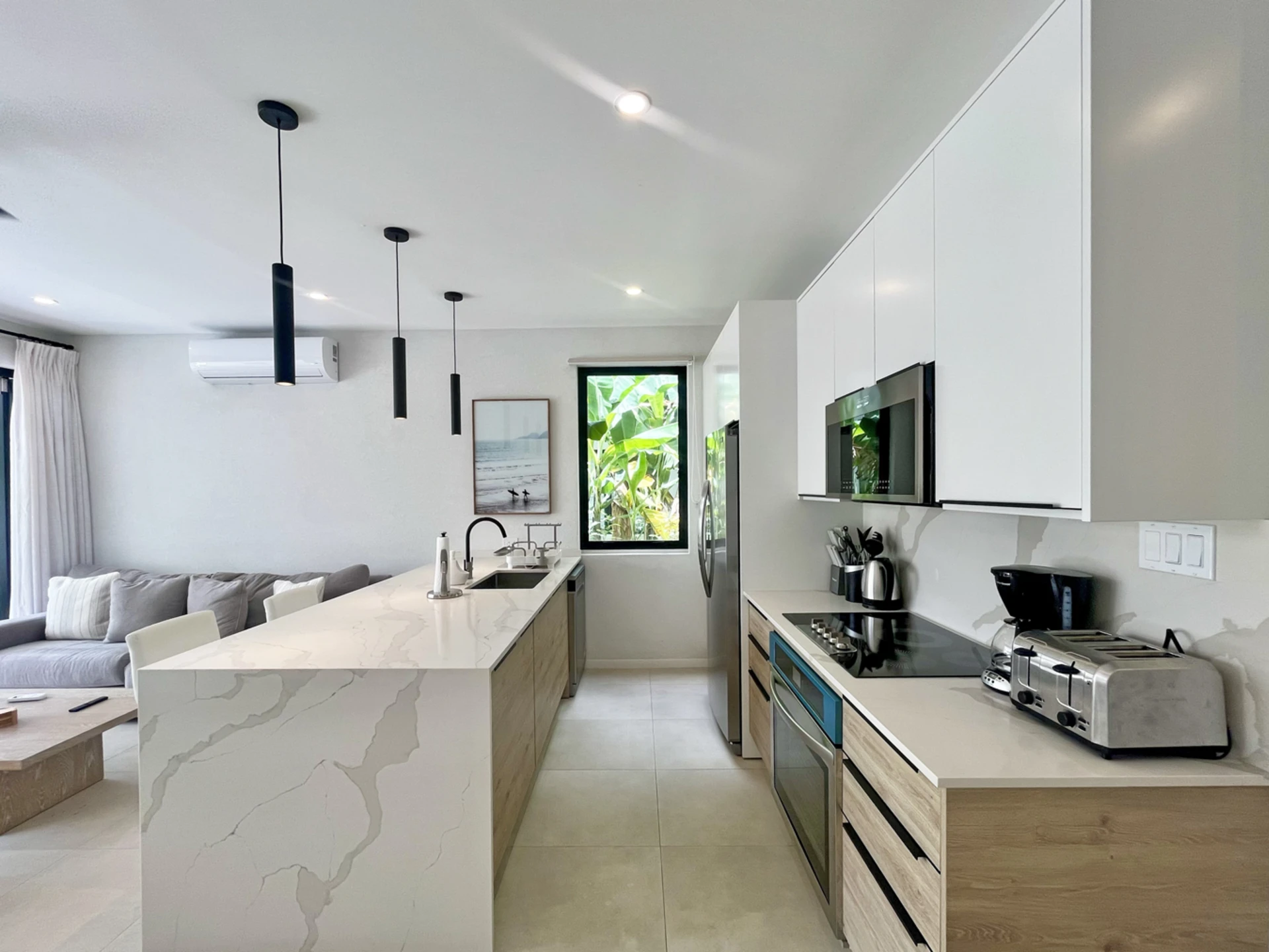 Open-plan concept