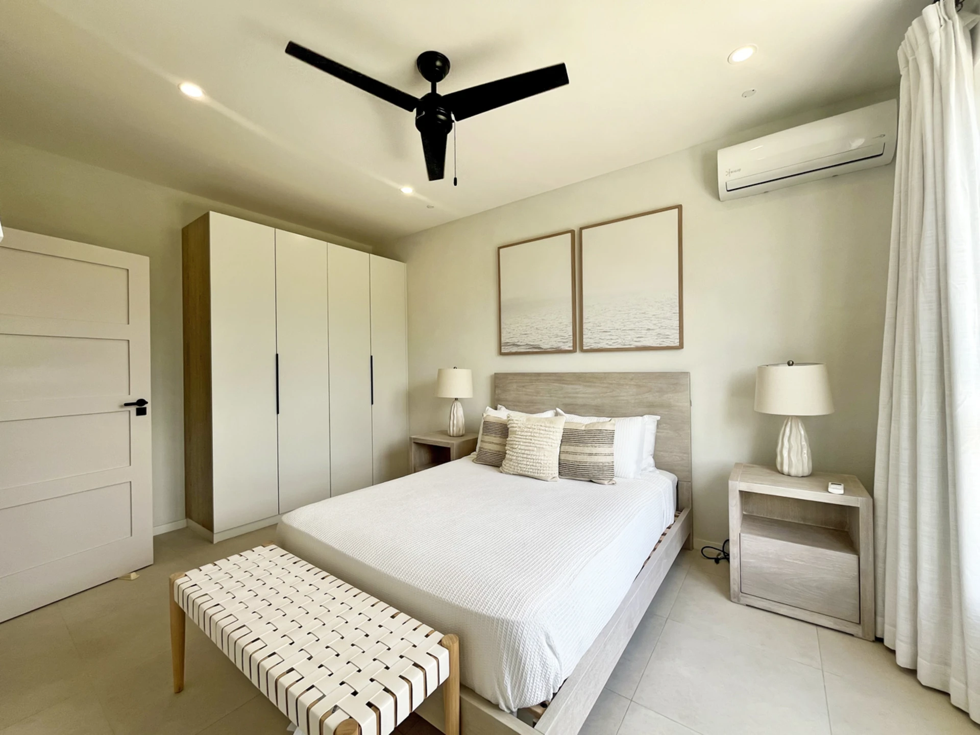 Guest bedroom on upper level