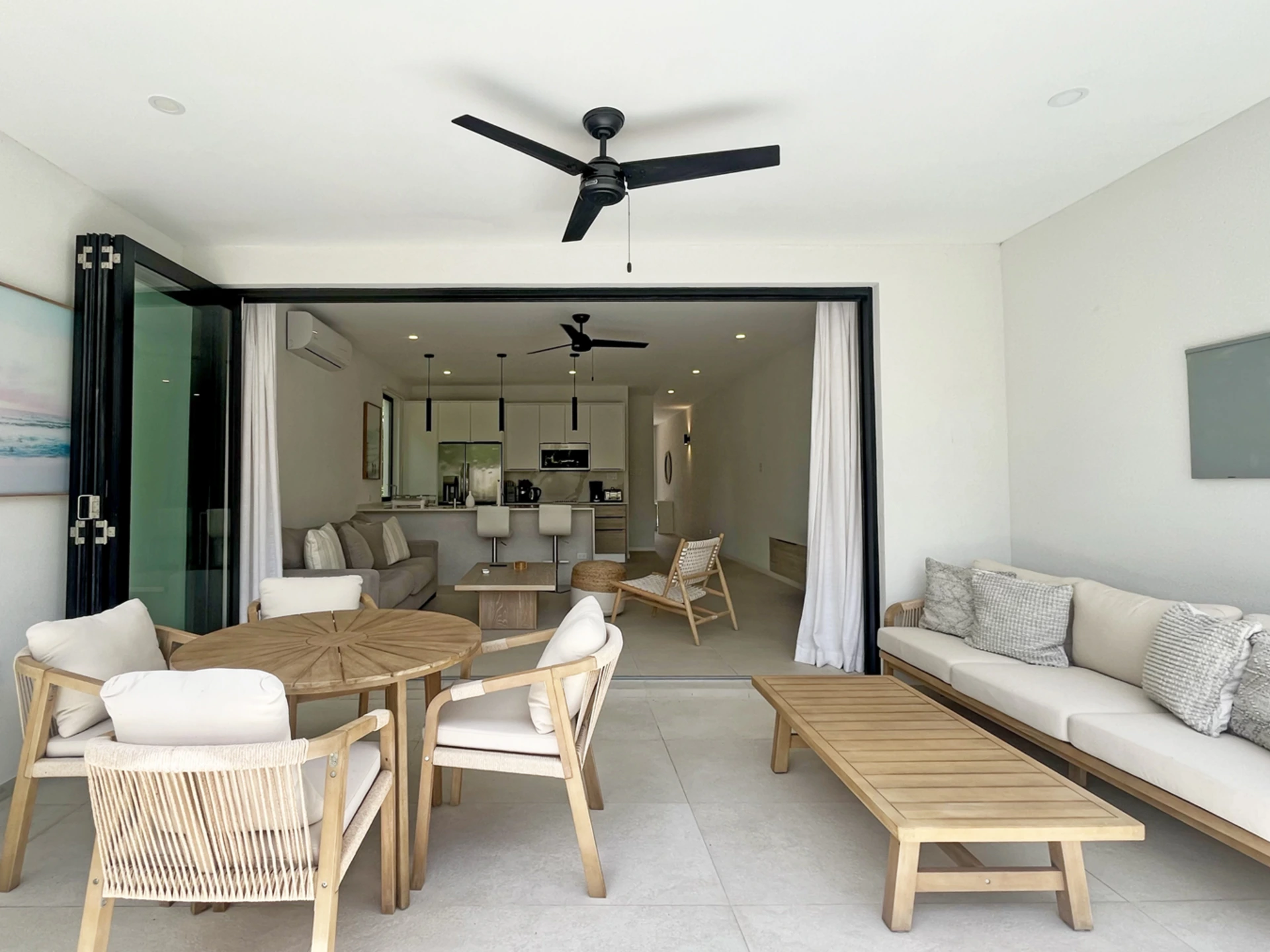 Covered patio