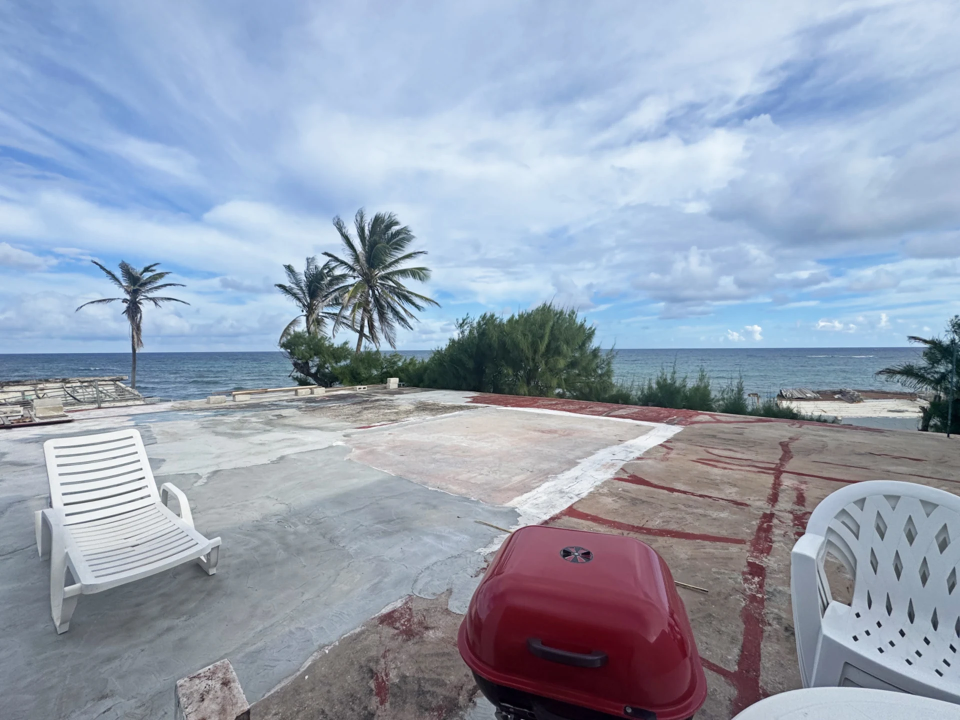 Rooftop patio