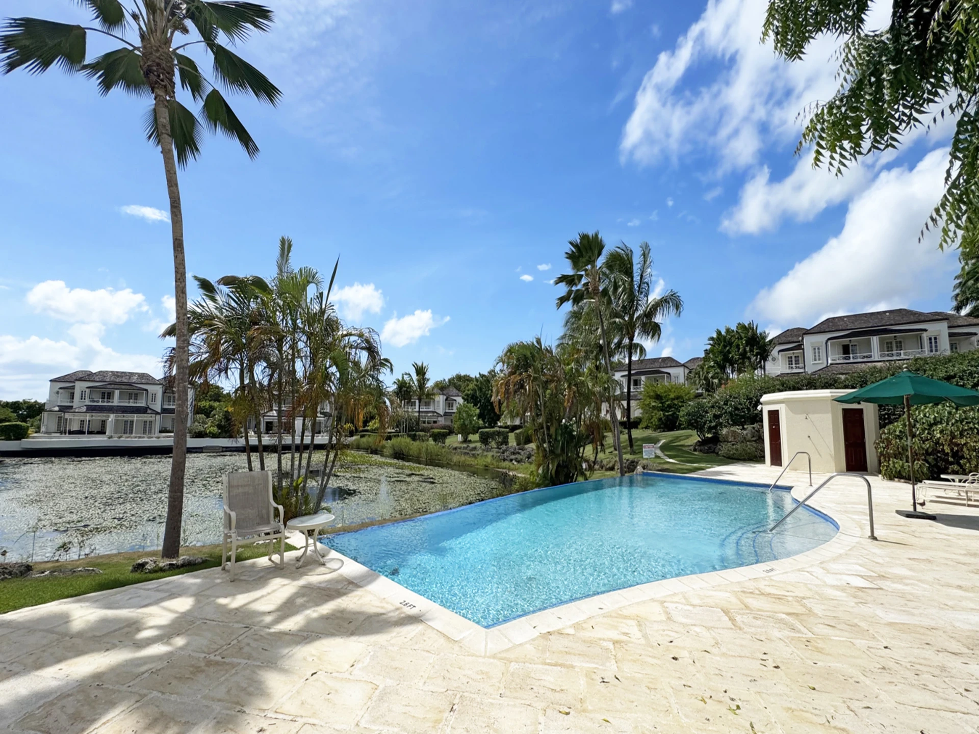 Communal pool for Apes Hill Polo Villas