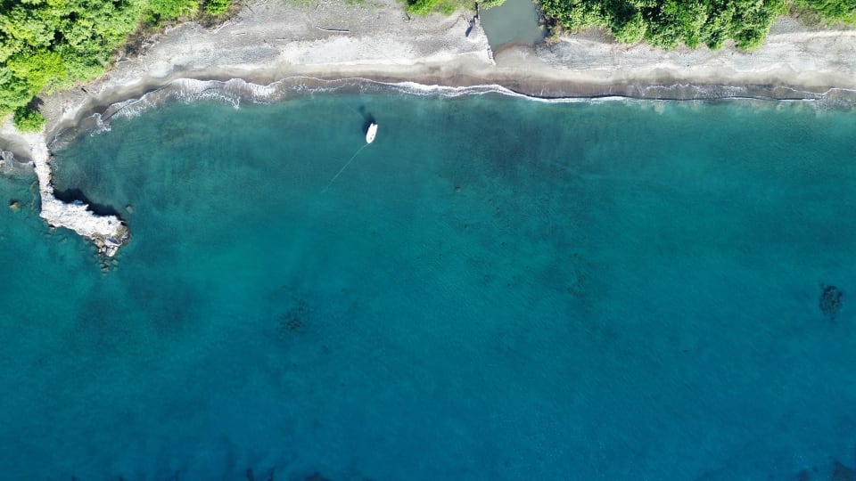 Beautiful Caribbean Sea beach