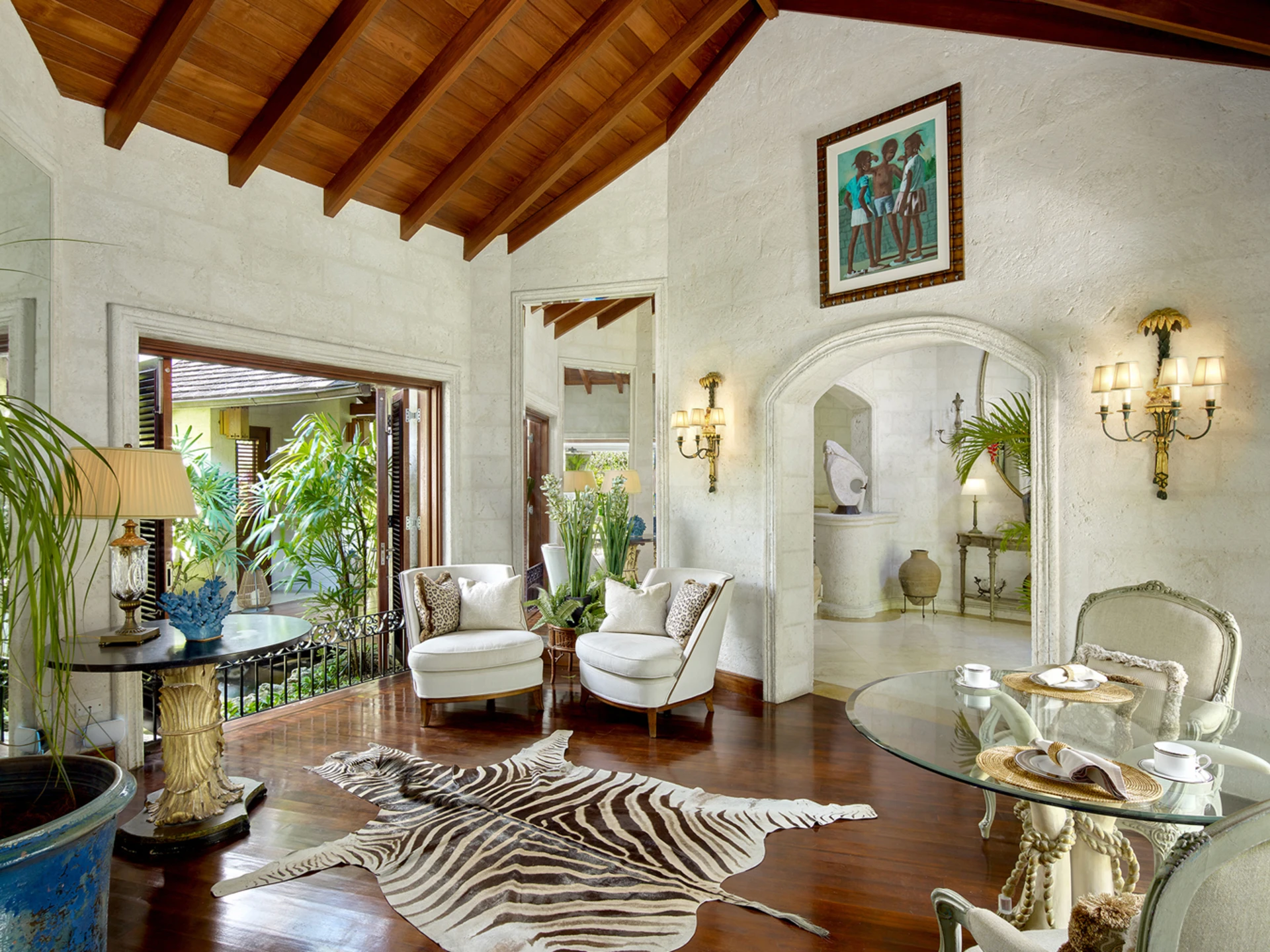 Charming sitting area