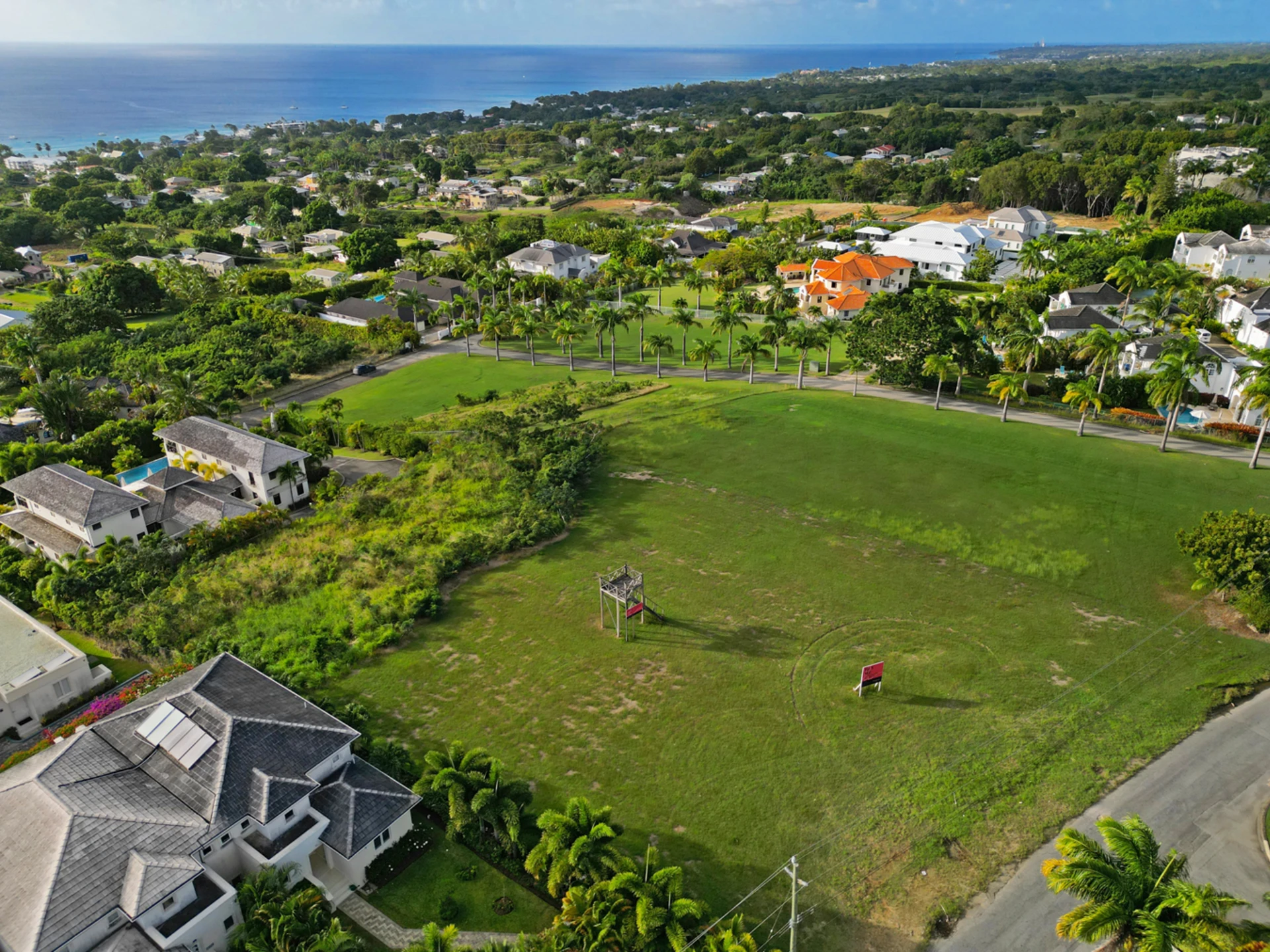 Aerials of Lot with Sea Views