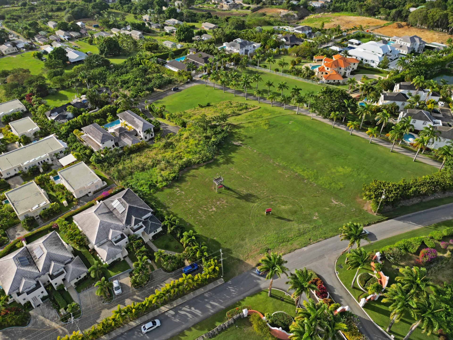 Aerial of Lot