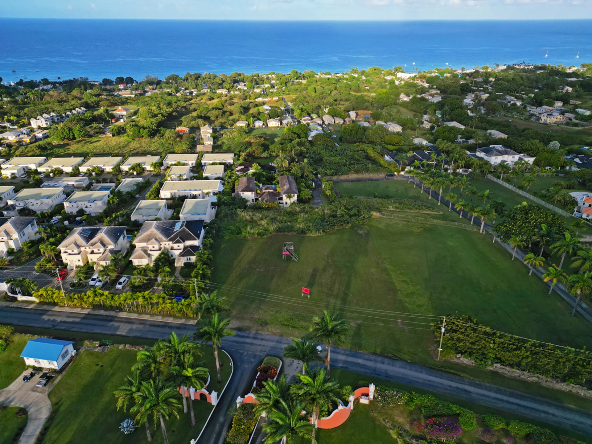 Aerials of Lot with Sea Views