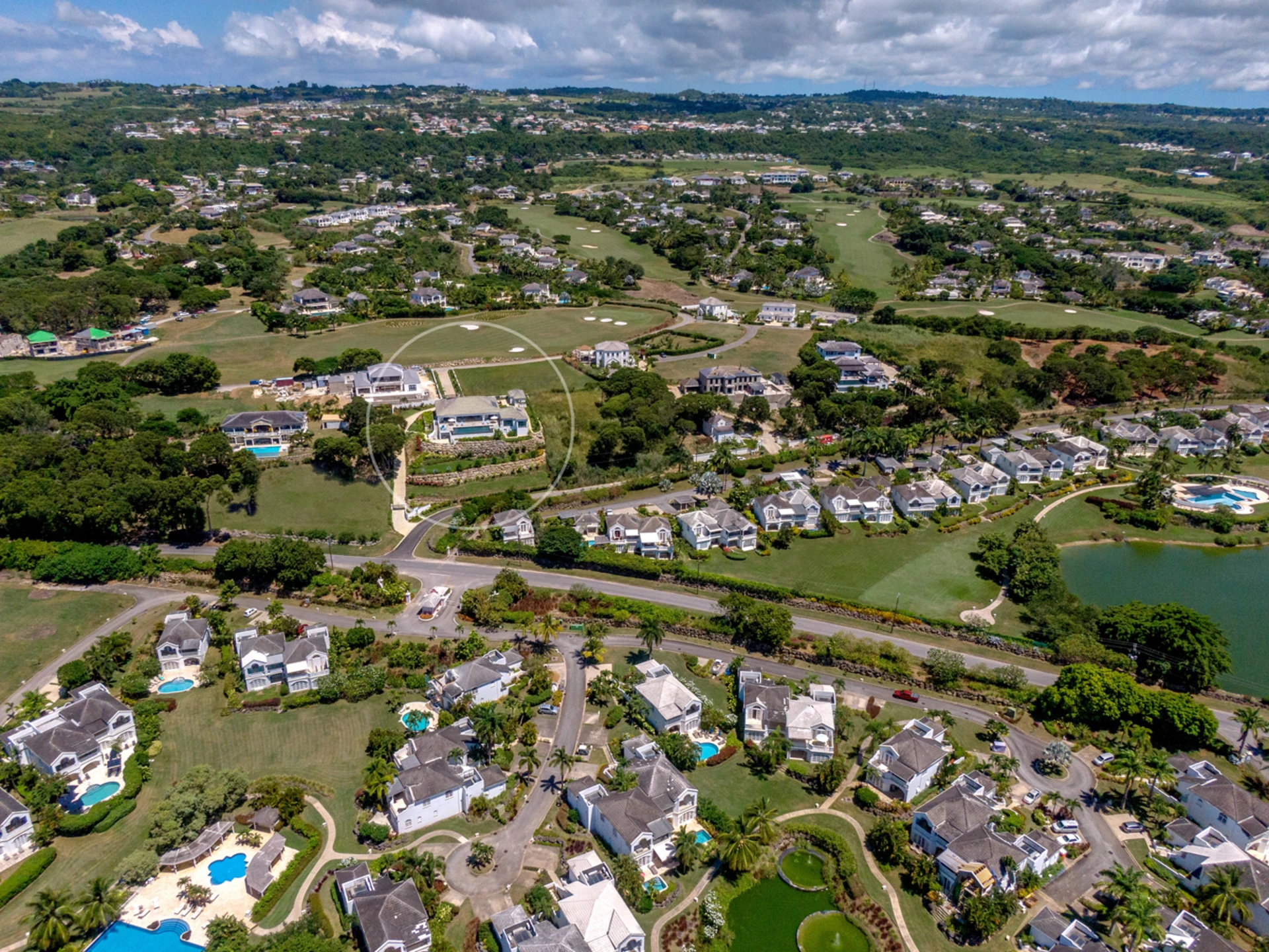 Aerial - Estate view