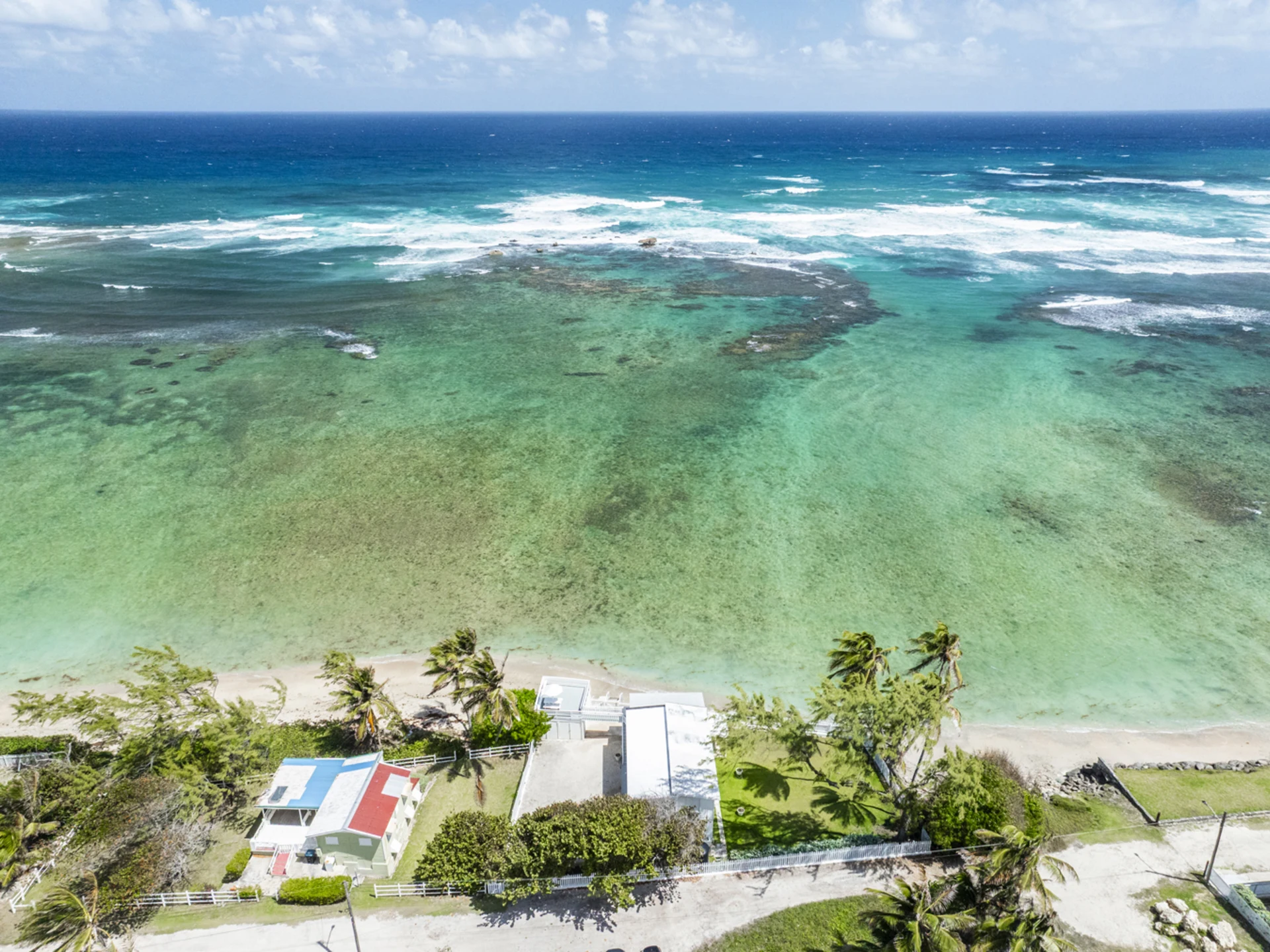 Aerial Views of Beach