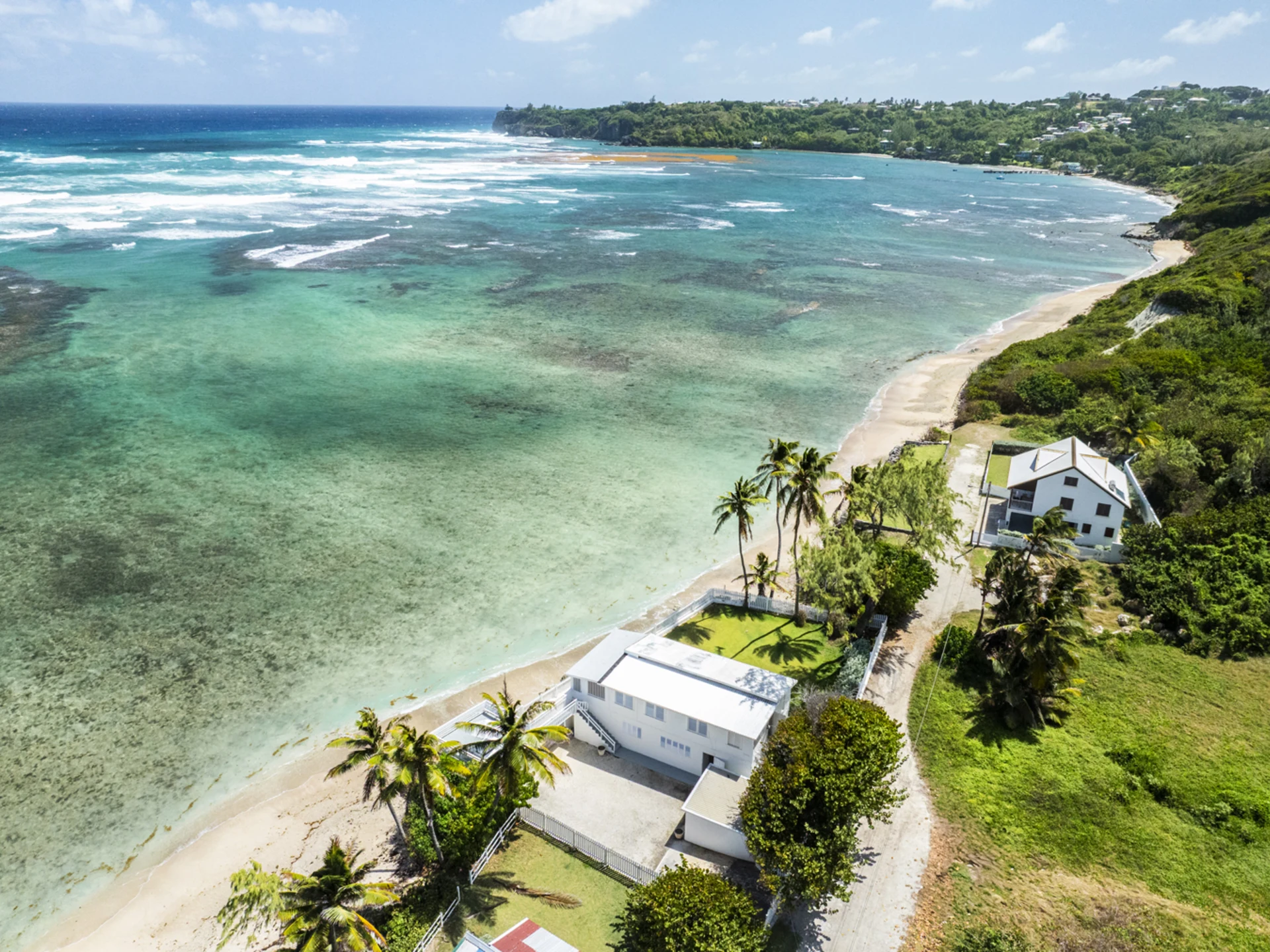Aerial Views of Beach