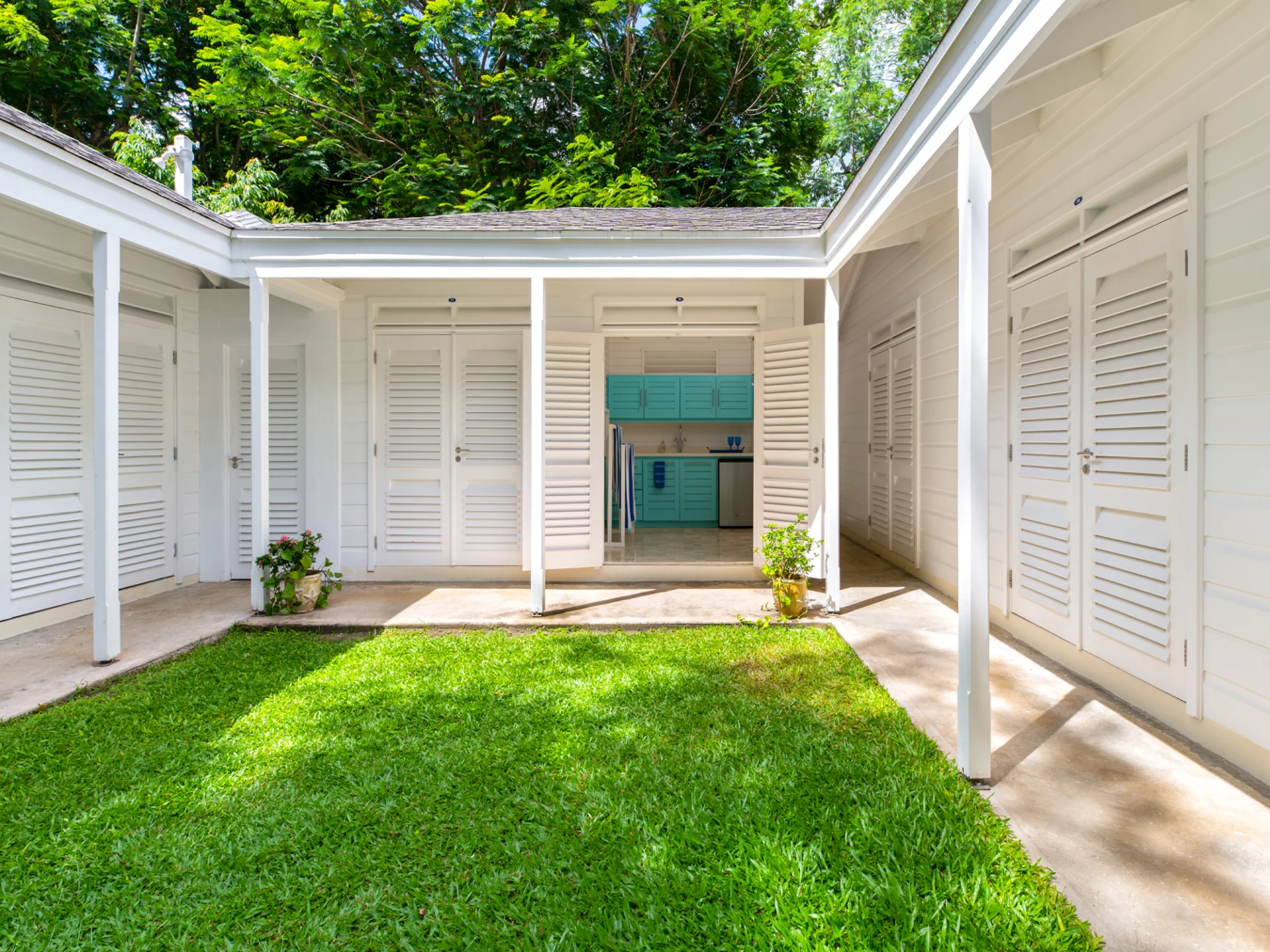 Beach Cabana At The Sandy Lane Beach Facility