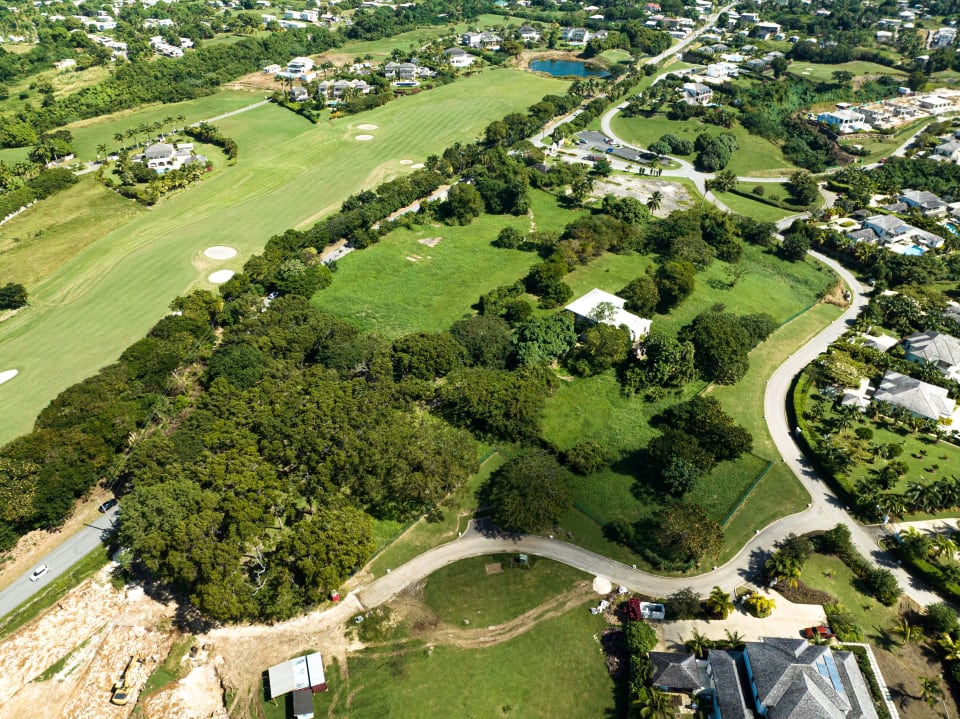 Aerial showing adjoining lands