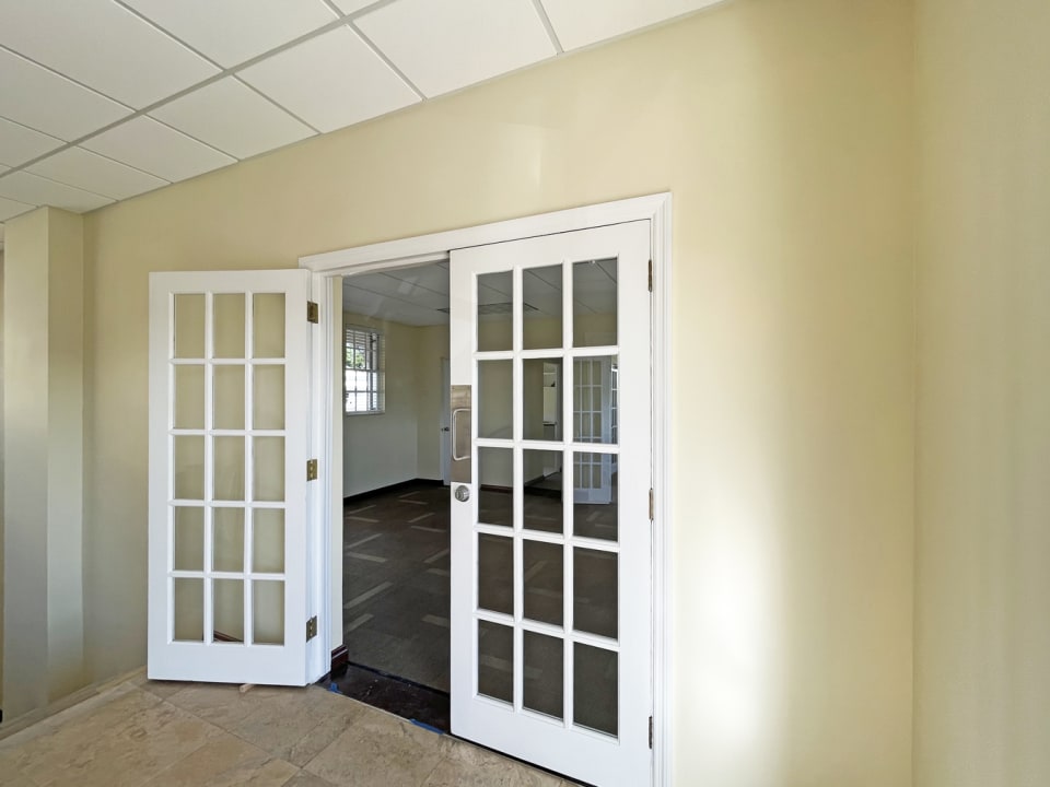 Foyer entrance to office space