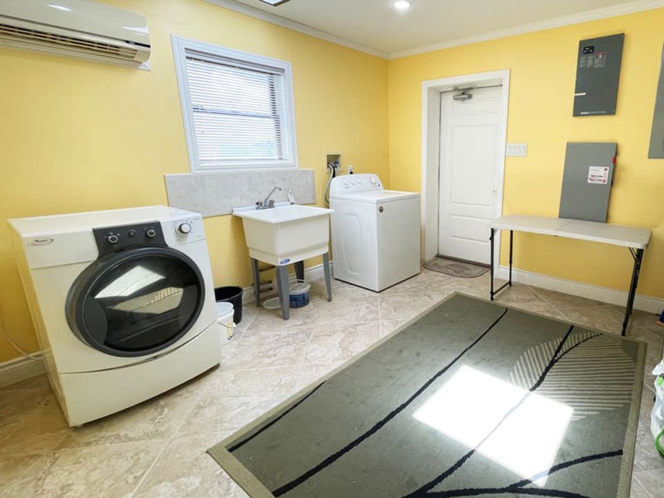 Large laundry room