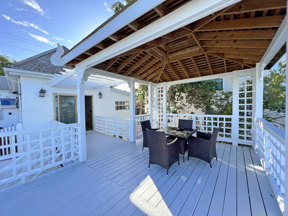 Covered patio