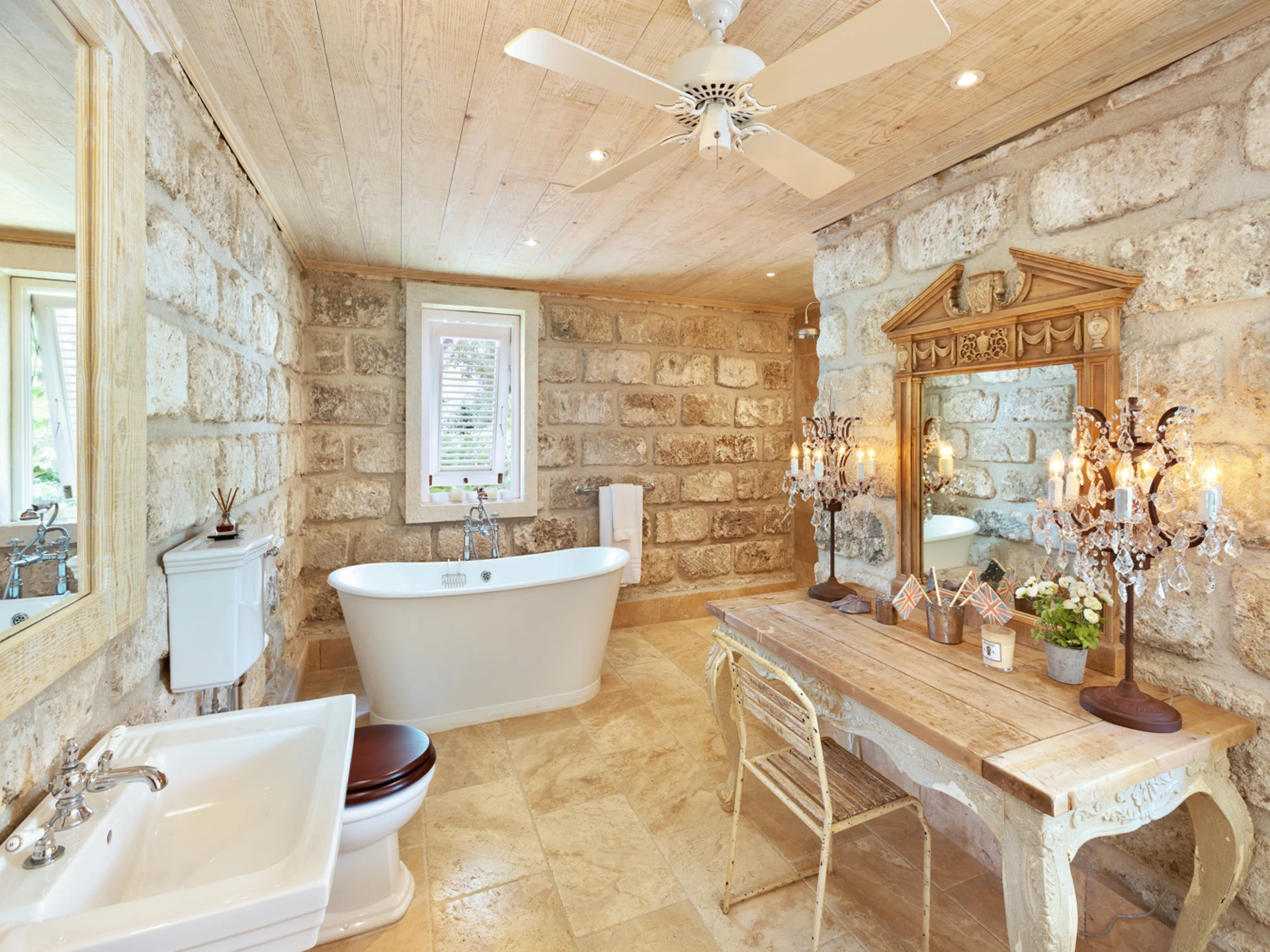 Chattel house bathroom