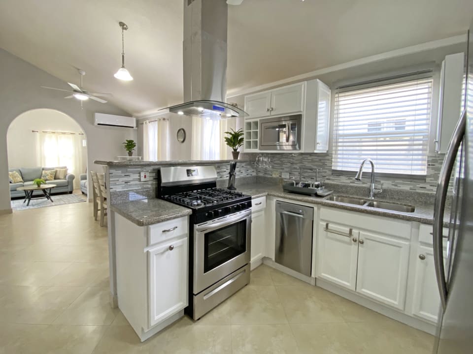 Open Plan Kitchen Area