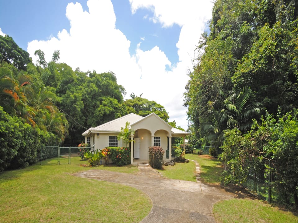 Entrance to house