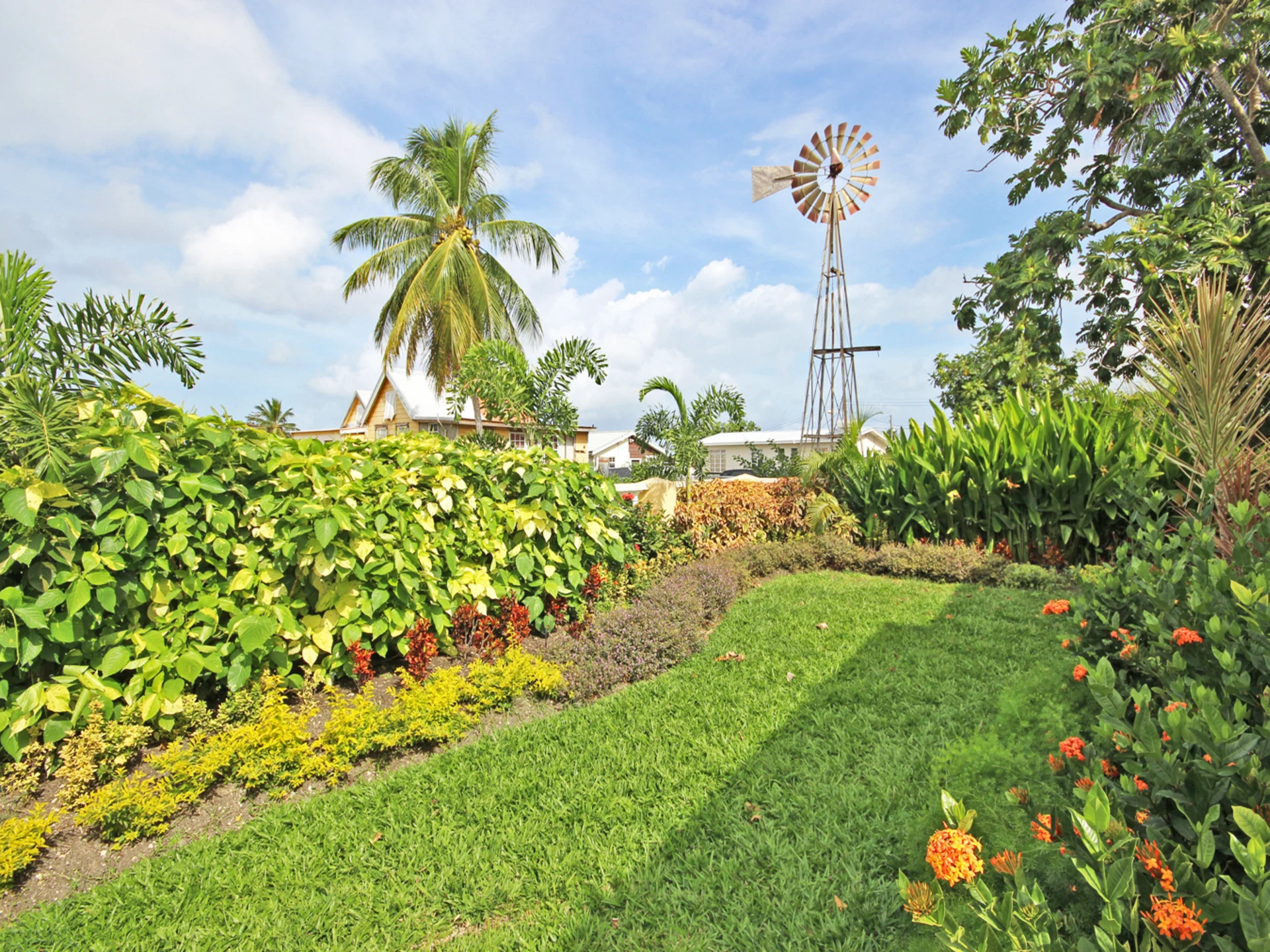 Landscaped gardens