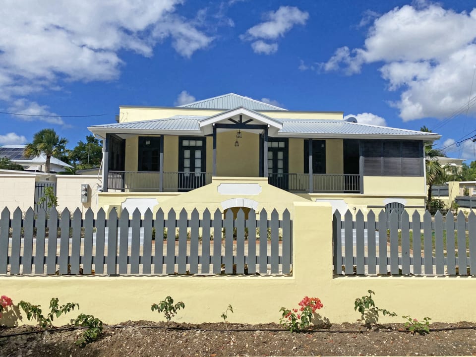 Front of the house