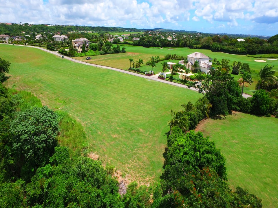 Aerial shot of Lot 18