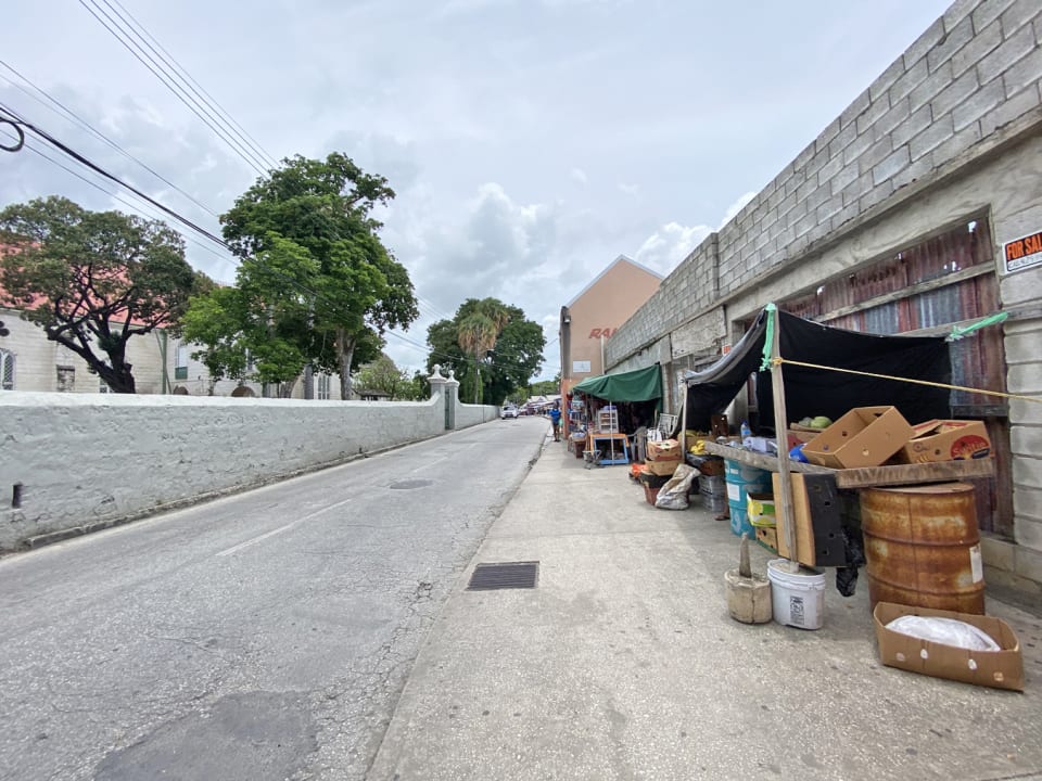 Street Scape with Vendors