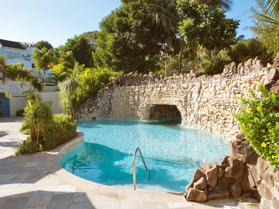 Large swimming pool located at the spa adjacent to Tamarind