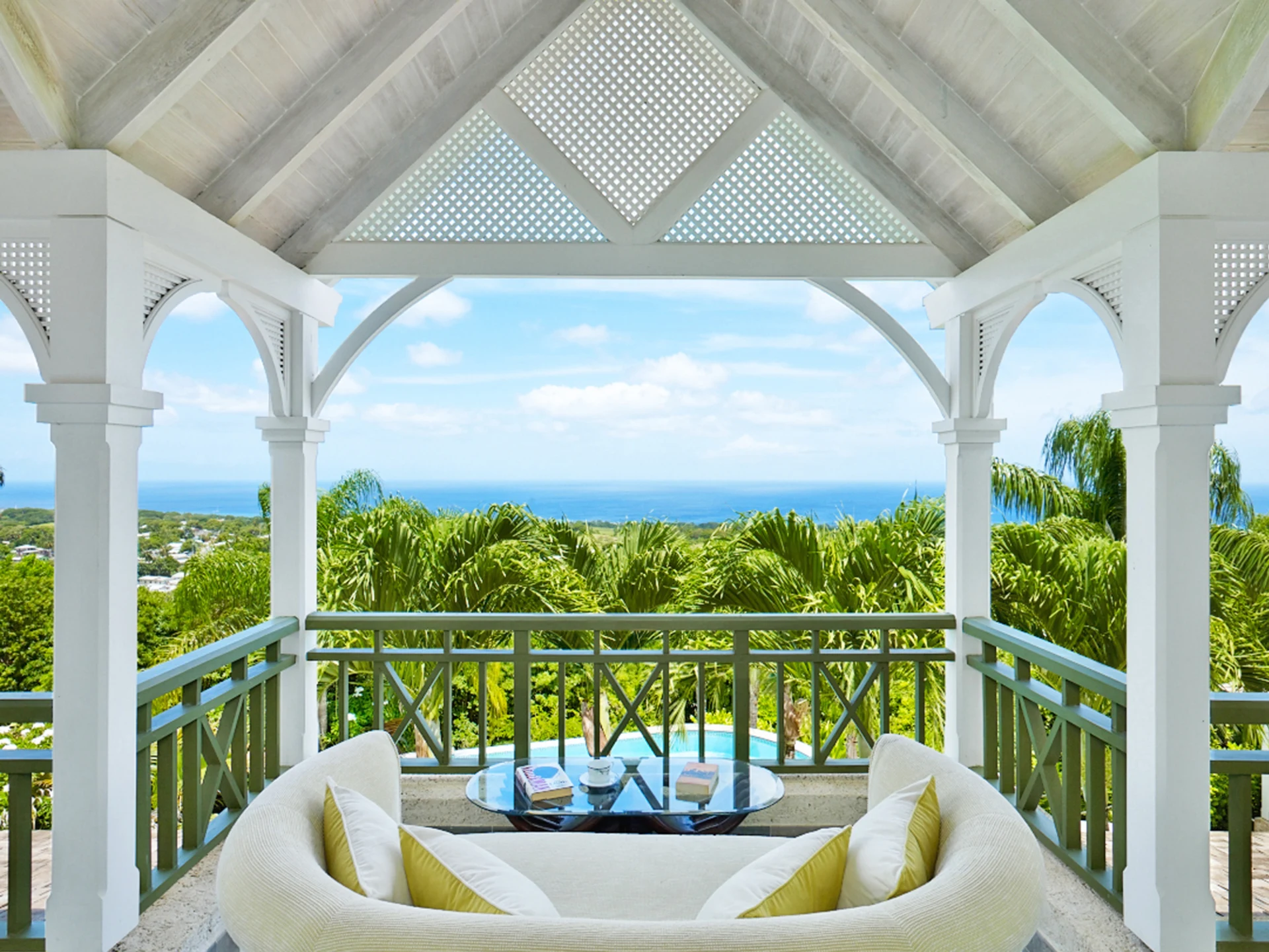 Stunning sea views from master bedroom