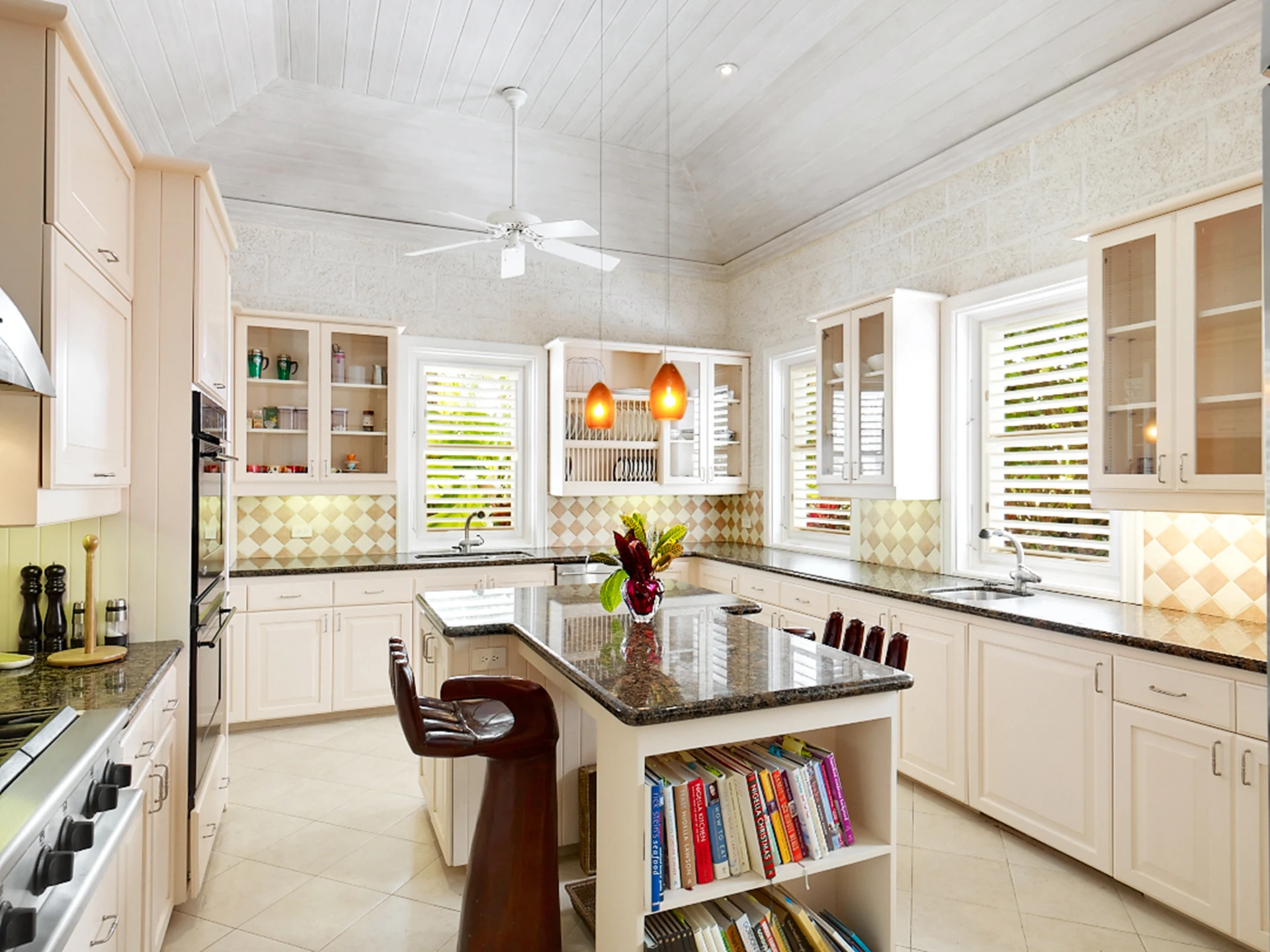 Well equipped kitchen