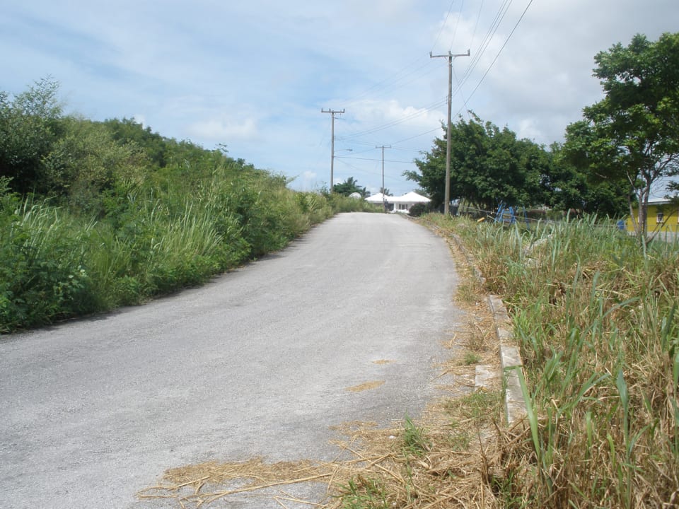 Road within the development leading to residential homes