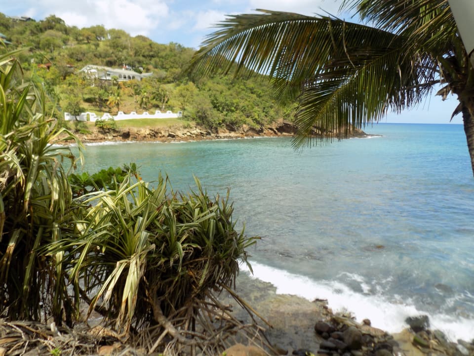 Trouya Bay on a clear day