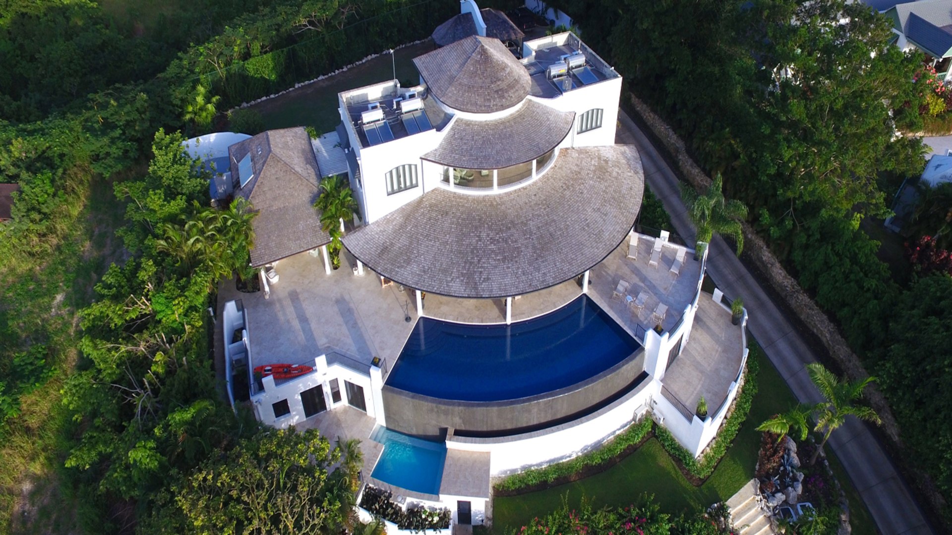 Aerial view of Martello House