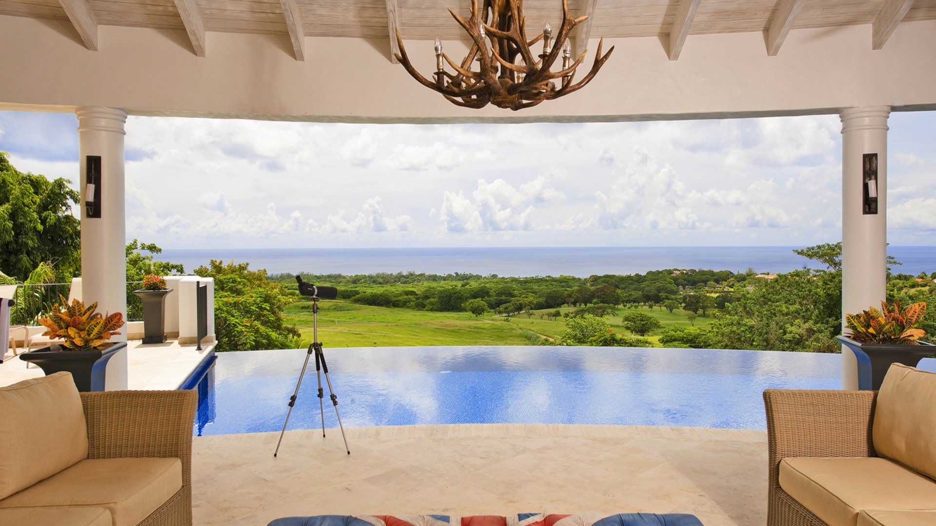 Outlook from the main living room