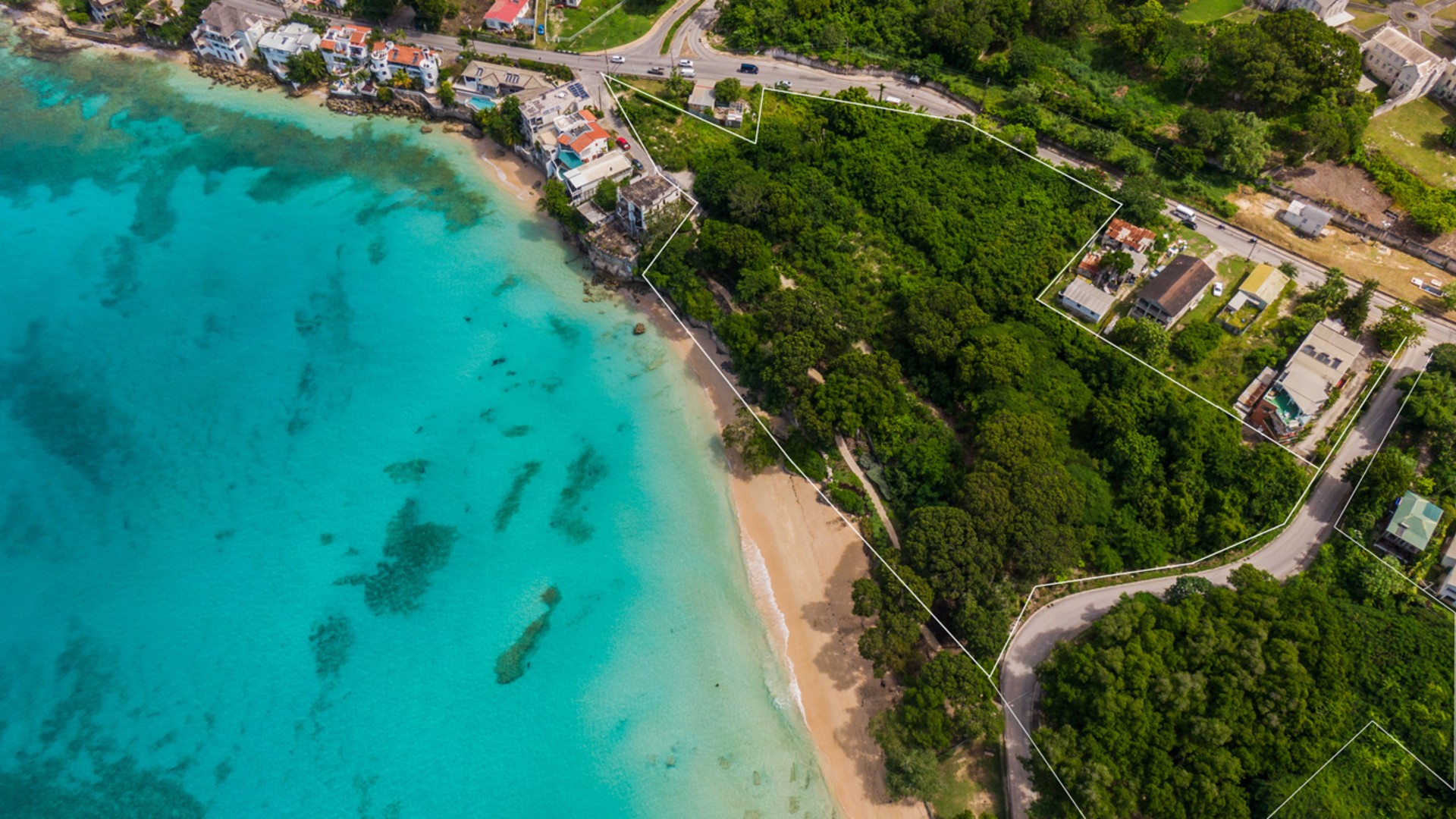 The 4.5 acre beachfront site that is Clearwater Bay