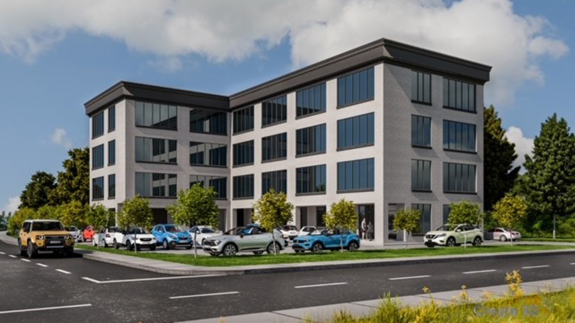 Exposition Drive 26 • Office Building • Trinidad Real Estate & Property