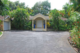 Front of residence