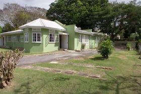 Front and side of home